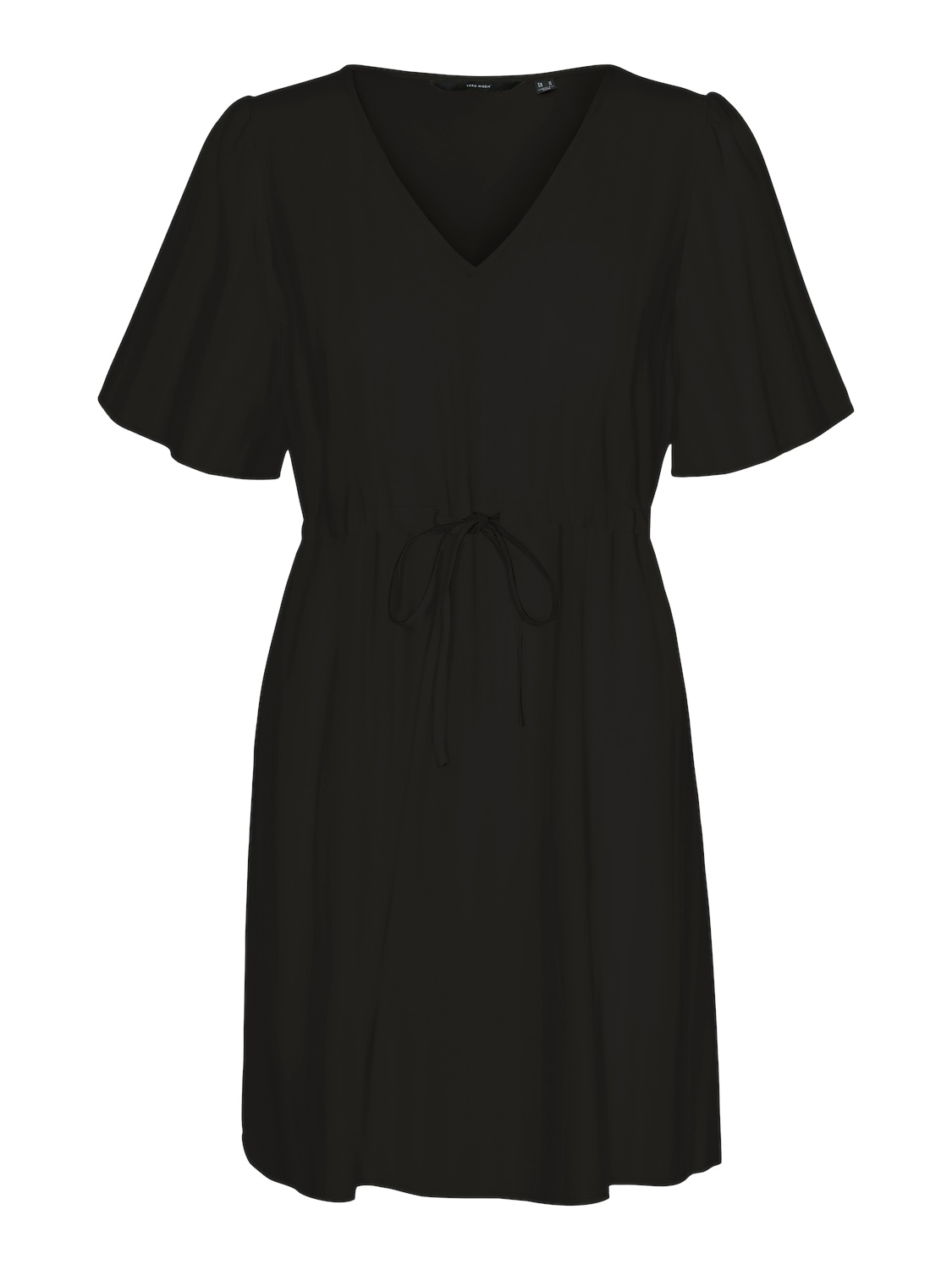 Vero Moda Minikleid »VMMYMILO 2/4 SHORT DRESS WVN GA«, Sommerkleid, mit Leinen