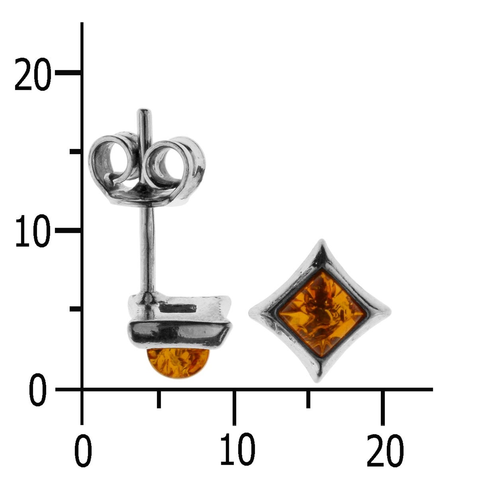 OSTSEE-SCHMUCK Paar Ohrstecker »Ostsee-Schmuck Ohrstecker Elana Ohrstecker Elana«