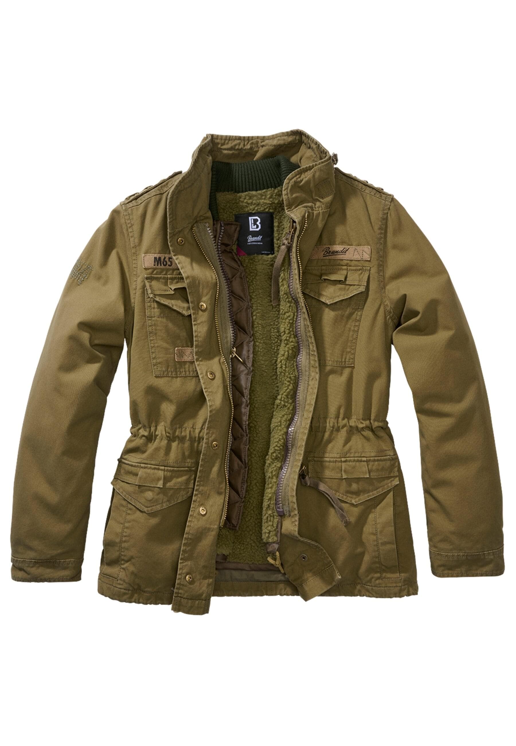 Brandit Parka »Brandit Damen Ladies M65 Giant Jacket« 1 Stk. tlg. mit Kapuze