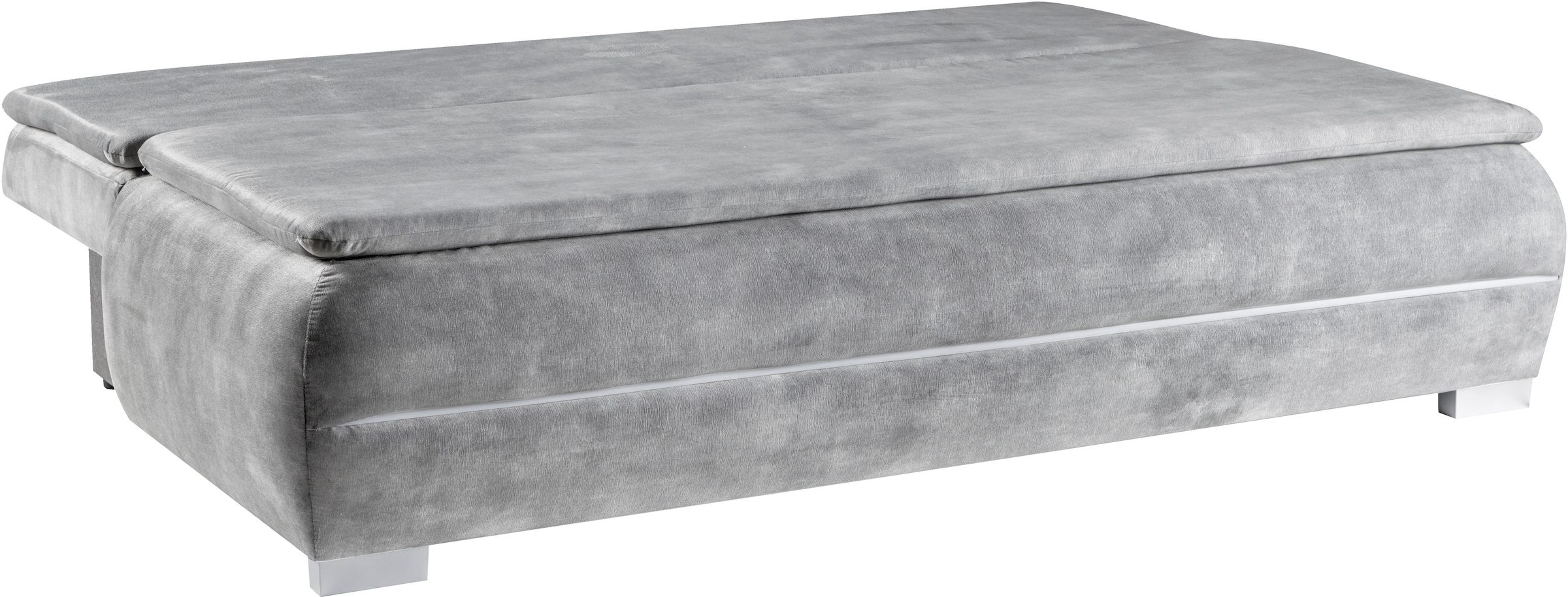 WERK2 Schlafsofa »Tekla LED«, 2-Sitzer Schlafcouch mit Bettkasten & stylischer RGB-LED-Beleuchtung