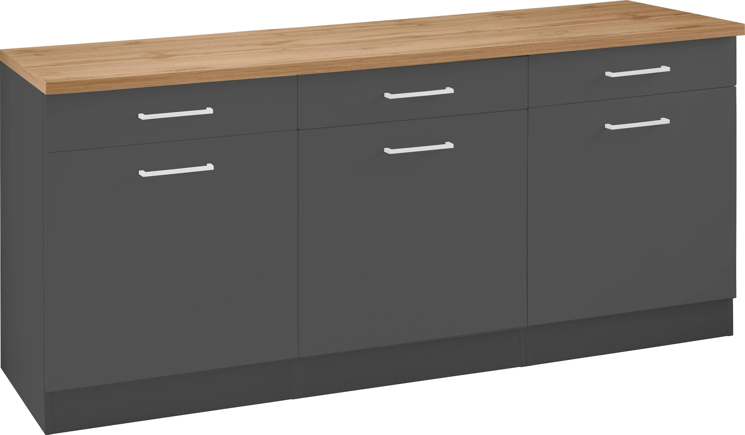 KOCHSTATION Unterschrank "KS-Kehl" Breite 180 cm günstig online kaufen