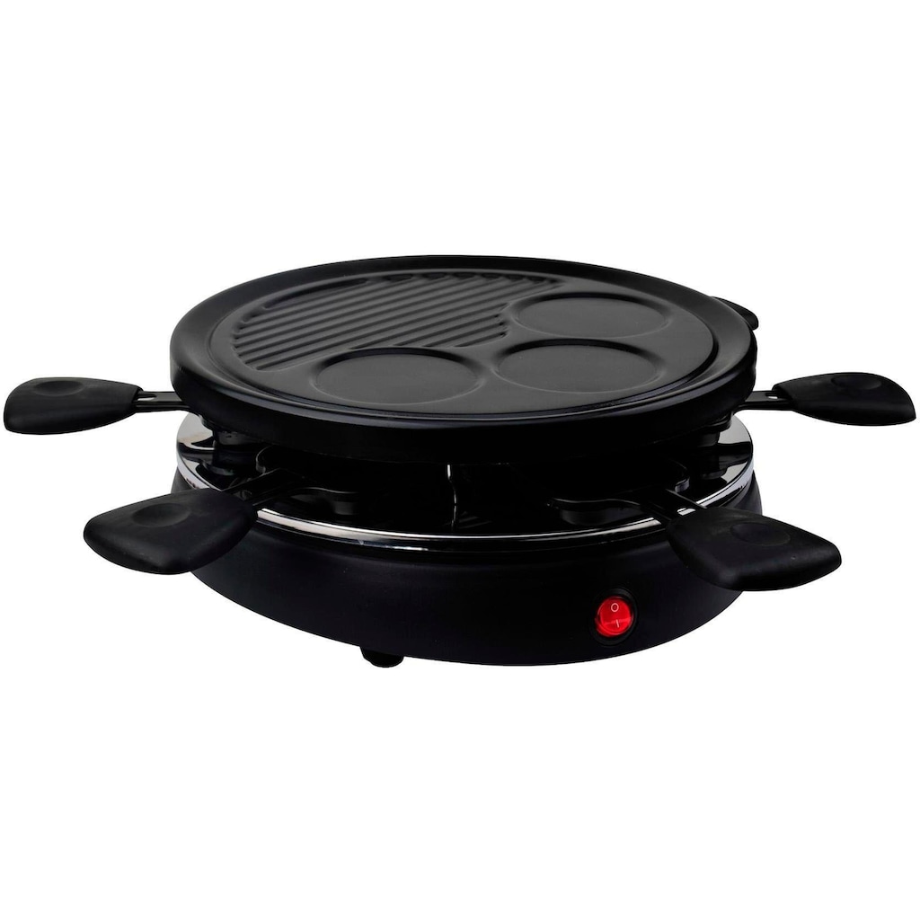 Team Kalorik Raclette »TKG RAC 1008 CS«, 6 St. Raclettepfännchen, 800 W