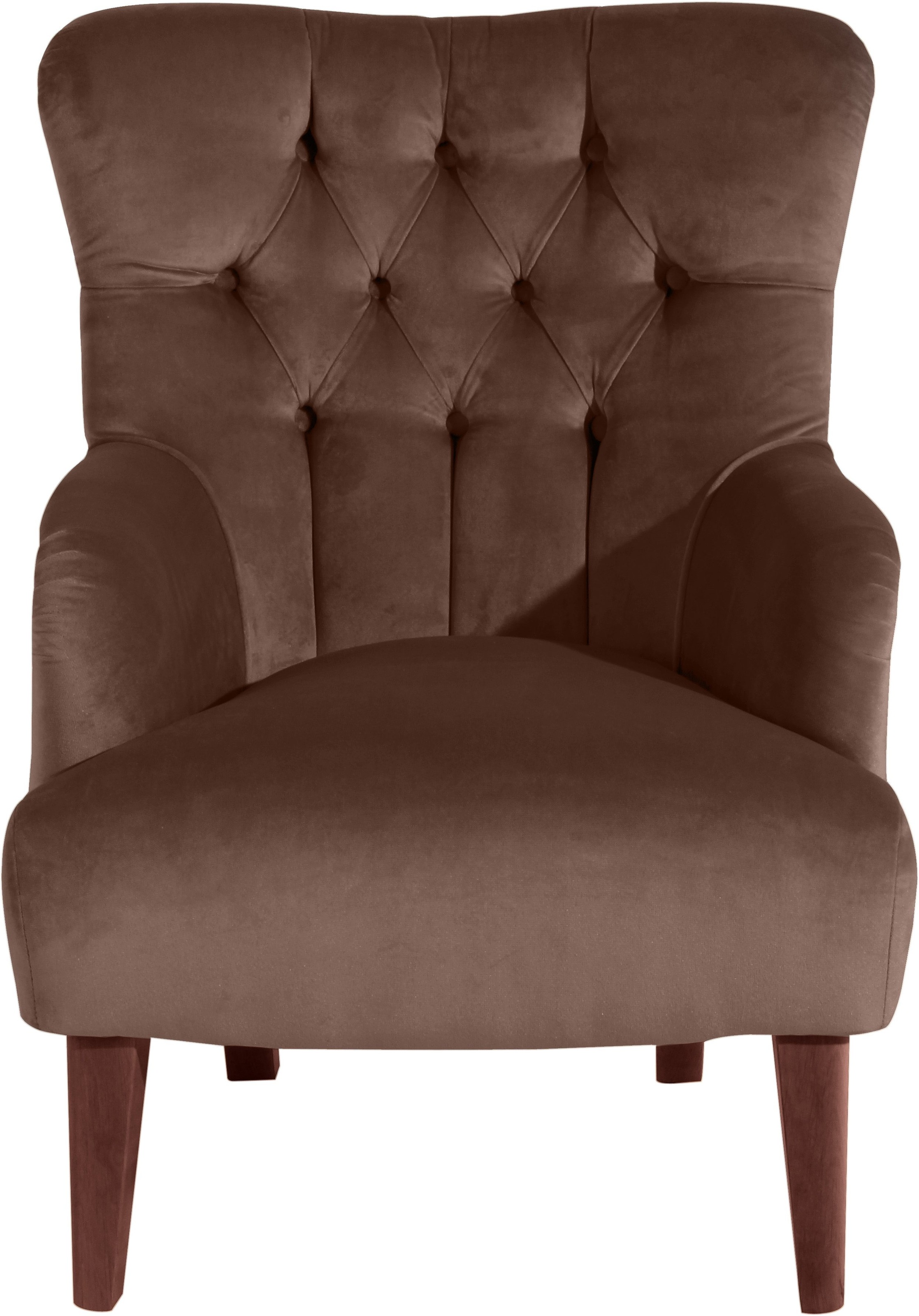 Max Winzer® Chesterfield-Sessel »Bradley, Loungesessel«, mit edler Knopfheftung