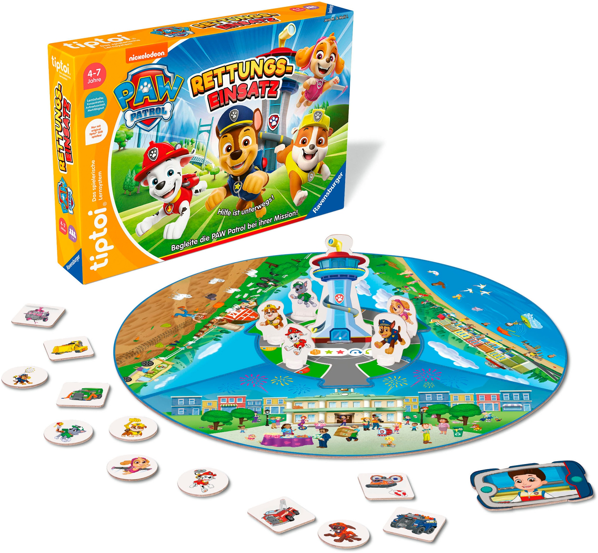 Ravensburger Spiel »tiptoi® PAW Patrol Rettungseinsatz«, Made in Europe, FSC® - schützt Wald - weltweit