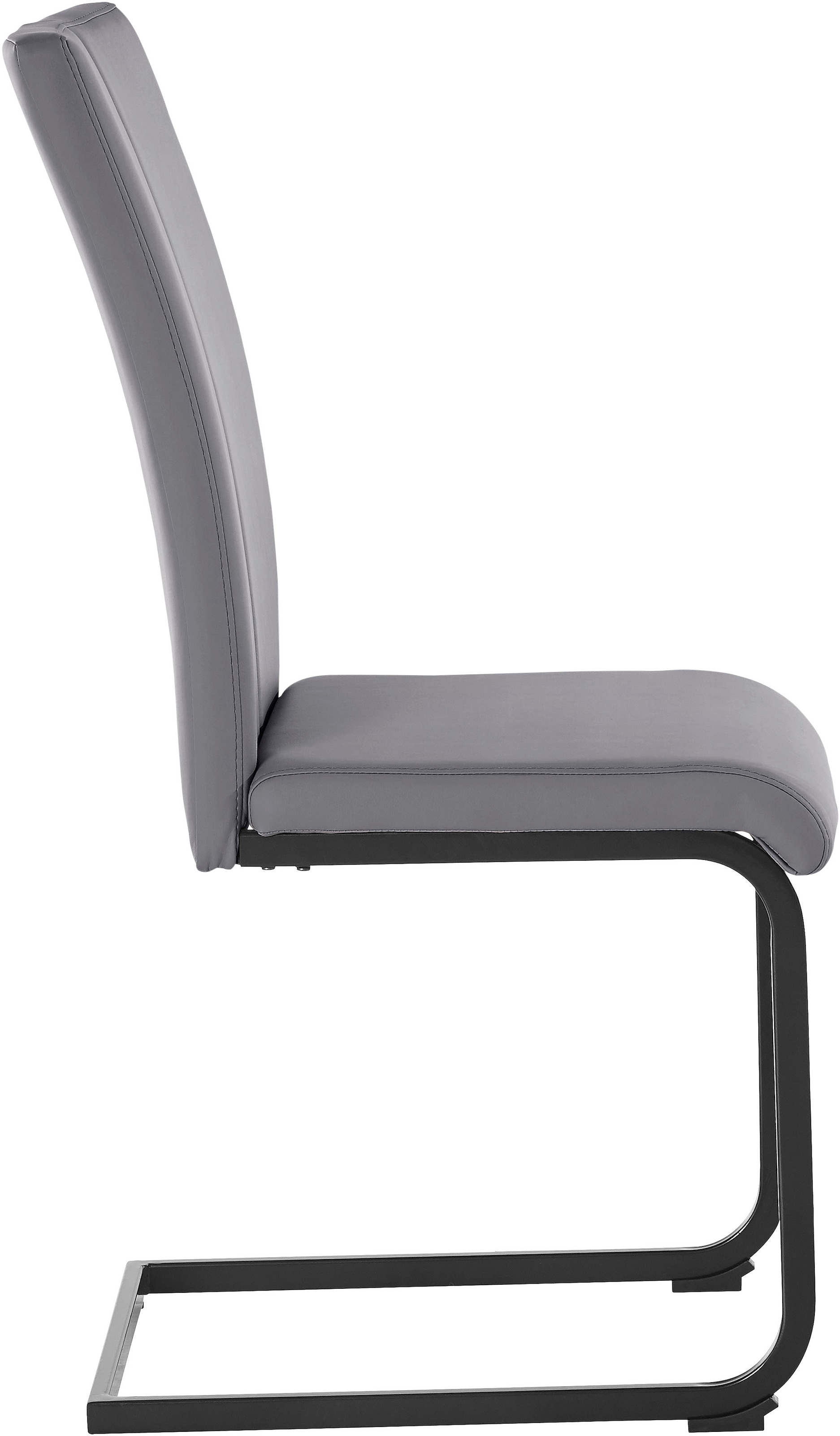 Home affaire Freischwinger »Oliver«, (Set), 2 St., Kunstleder, Stuhl belastbar bis 120 Kg