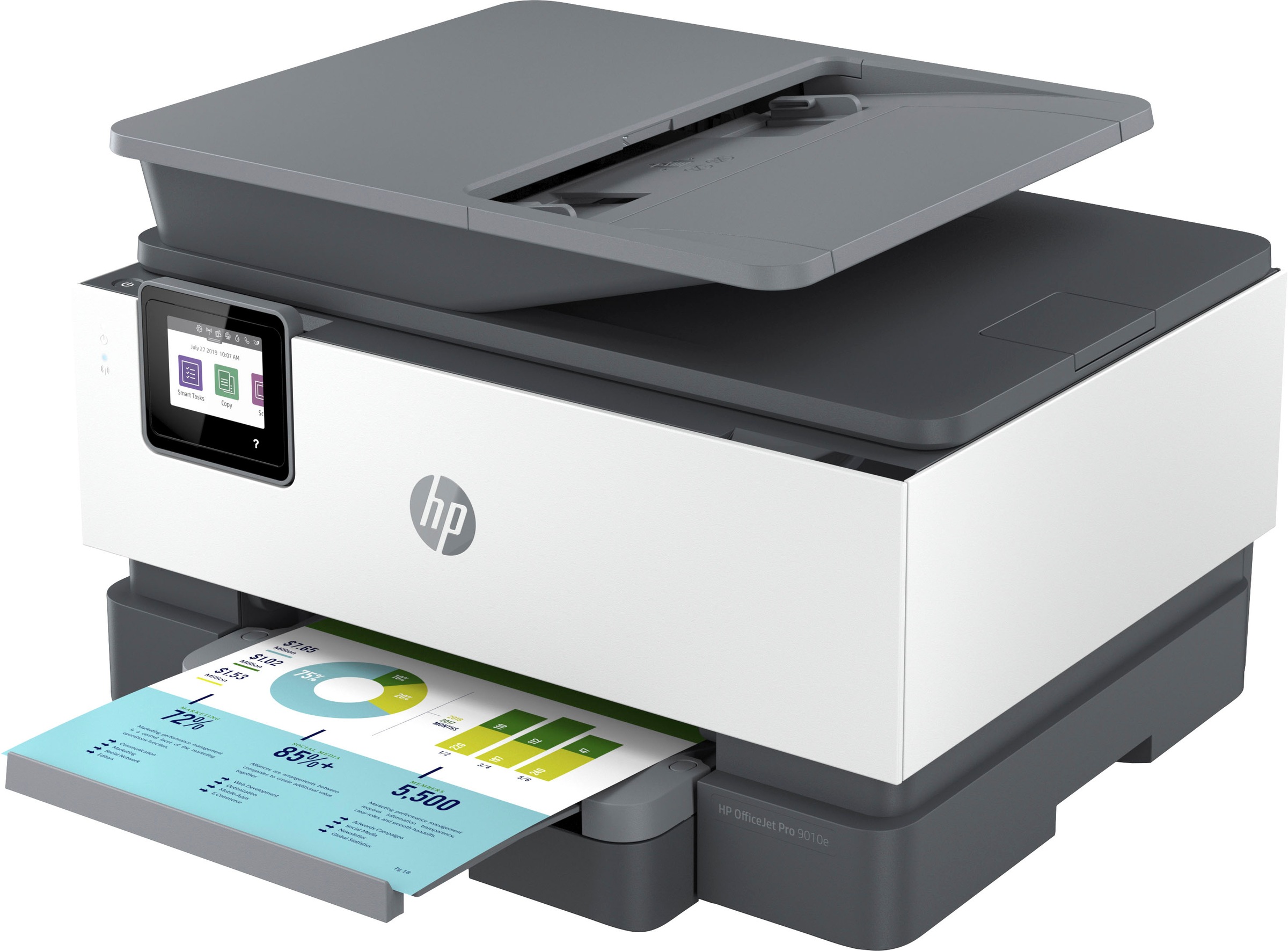 HP Multifunktionsdrucker »OfficeJet Pro 9010e«, 6 Monate gratis Drucken mit HP Instant Ink inklusive