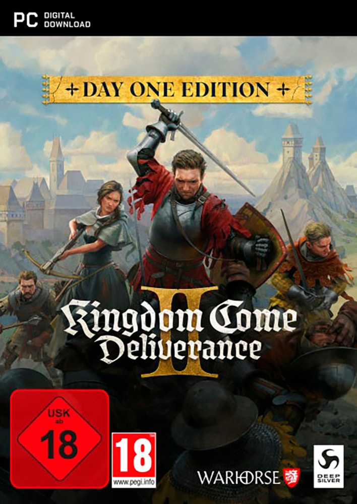 Deep Silver Spielesoftware »Kingdom Come Deliverance II Day One Edition (Code in a Box)«, PC