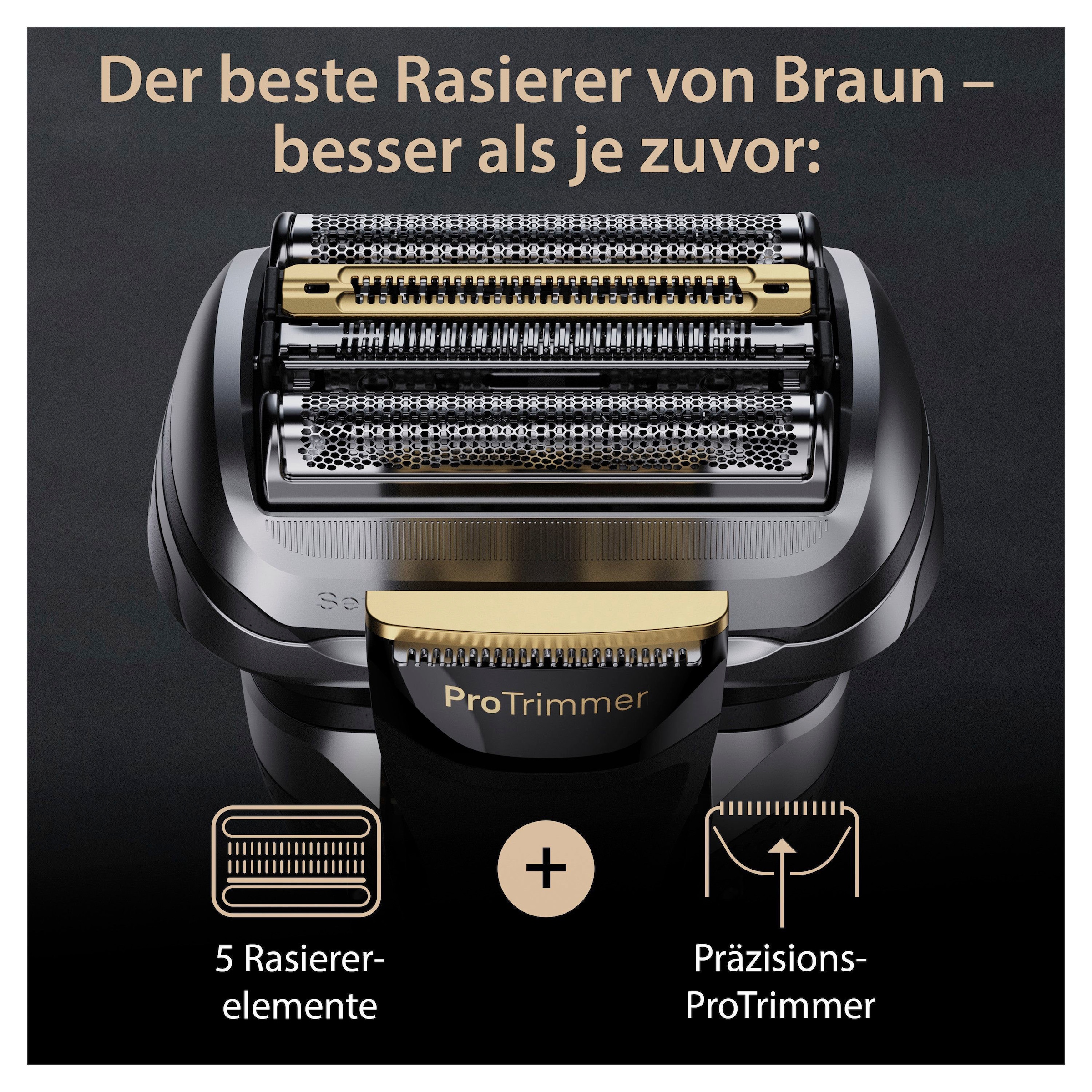 Braun Elektrorasierer »Series Precision Pro+ 9 online ProTrimmer bestellen 9527s«