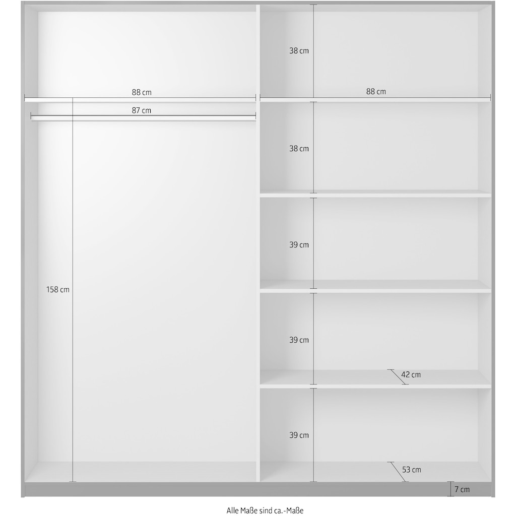 Helvetia Schwebetürenschrank »Beta«