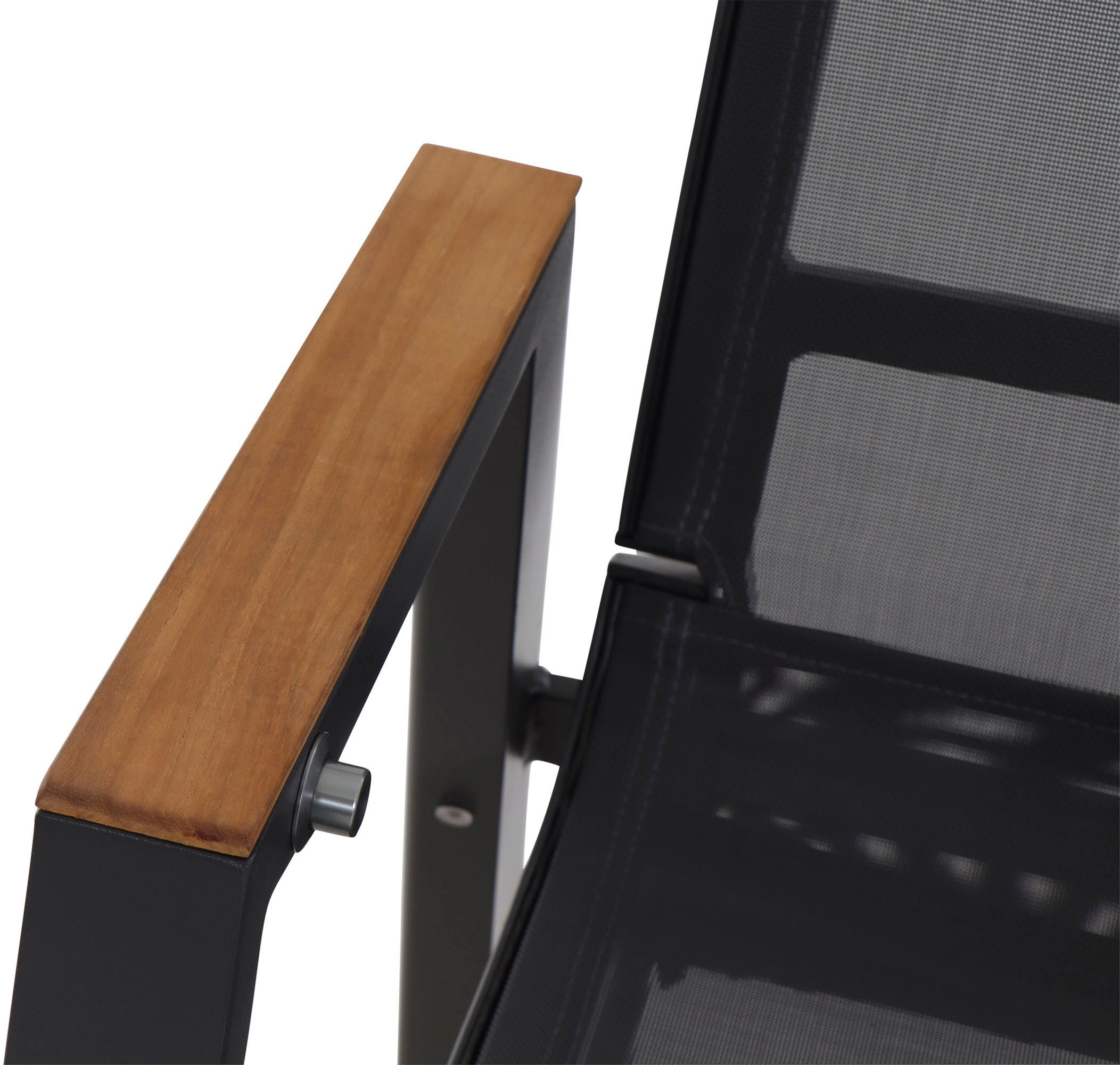 Siena Garden Garten-Essgruppe »Rondo«, (Set, 5 tlg.), bestehend aus 4 Sesseln und 1 Tisch