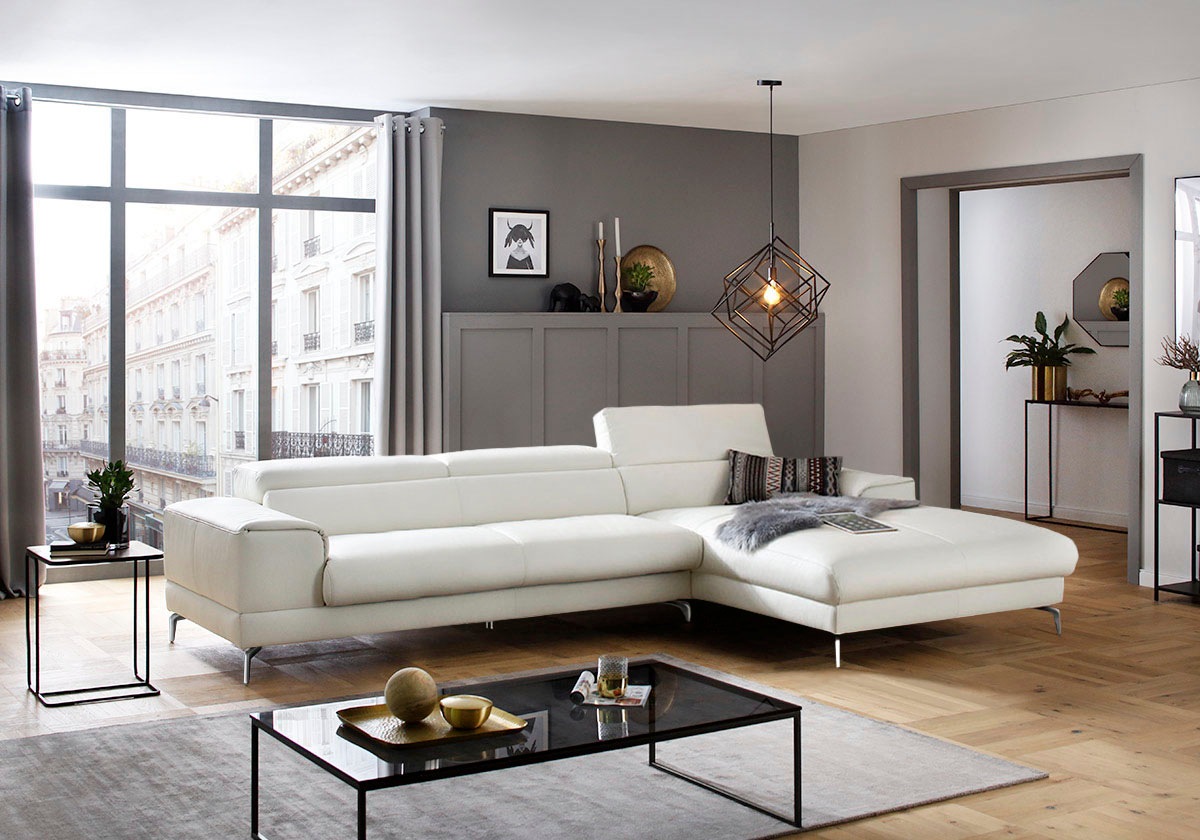 W.SCHILLIG Ecksofa »piedroo, Designsofa mit tollem Sitzkomfort, elegant und günstig online kaufen