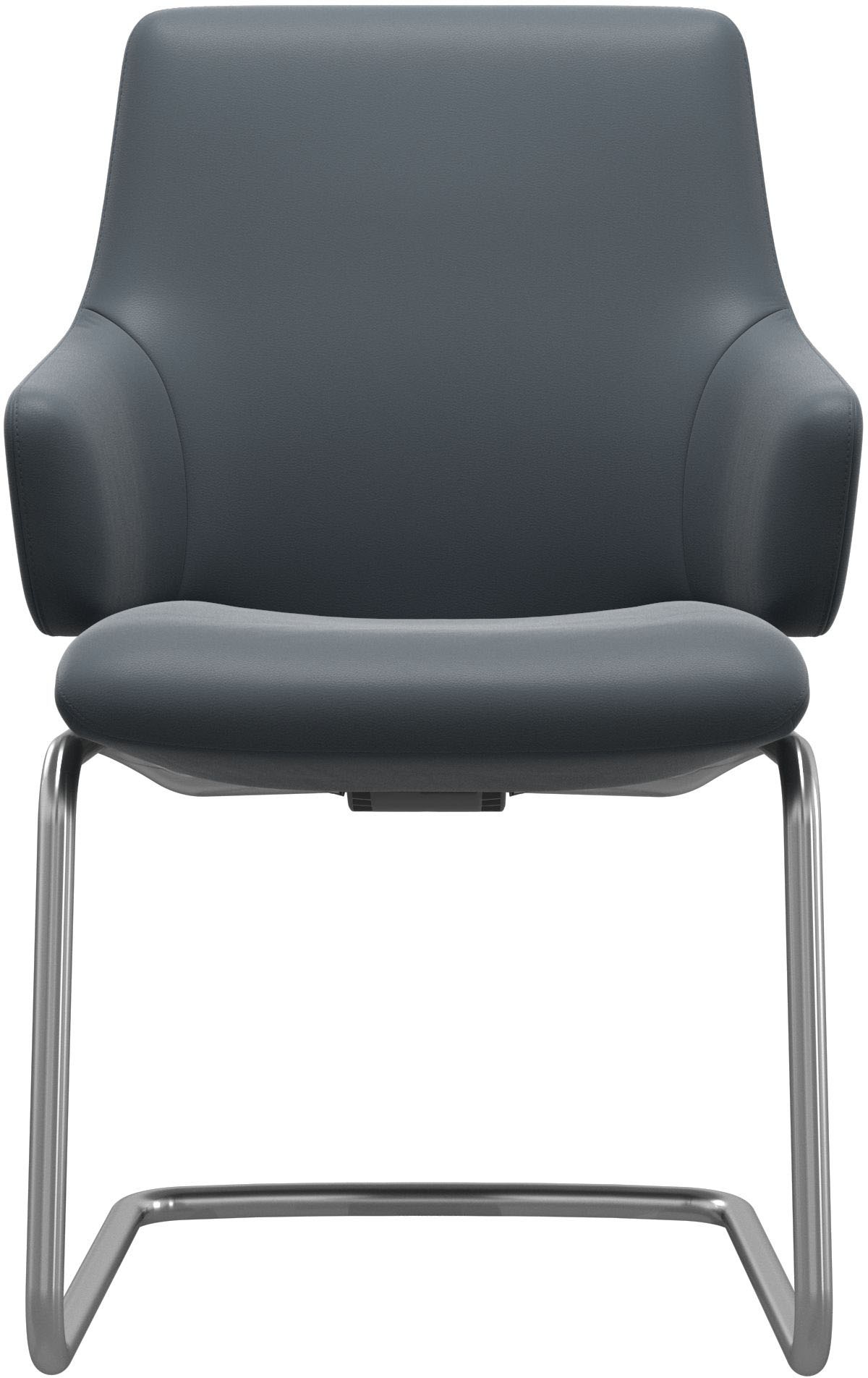 Stressless® Polsterstuhl »Laurel«, Leder BATICK, Low Back mit Armlehne, Größe L, mit Beinen aus Stahl in Chrom glänzend