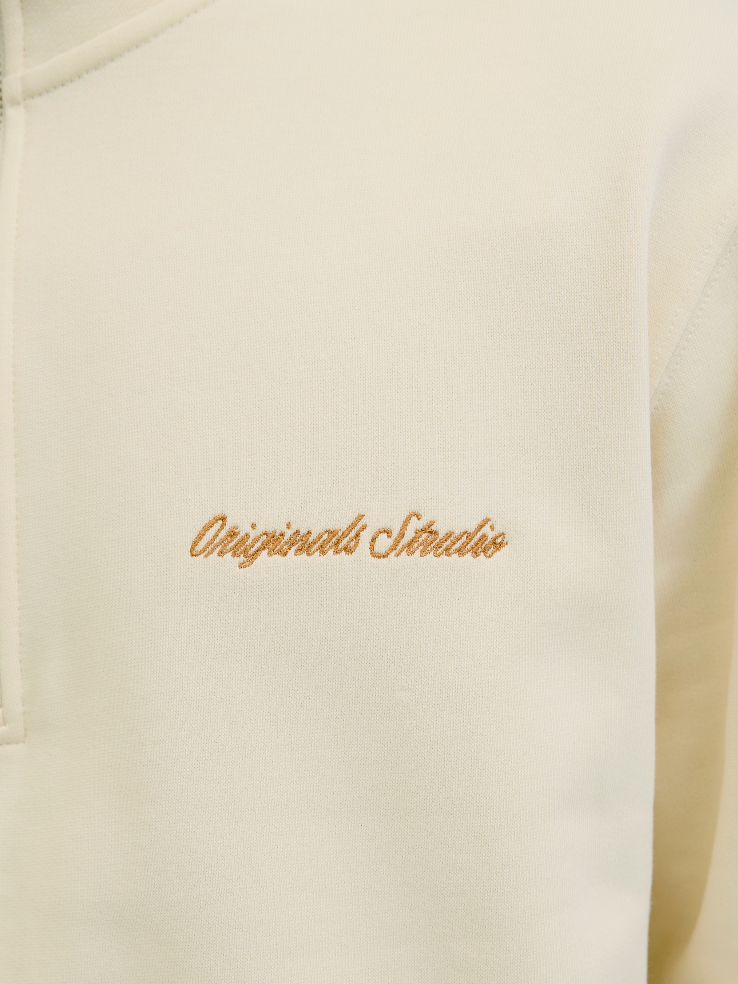 Jack & Jones Sweatshirt »JORNORREBRO EMB SWEAT HIGH NECK SN«
