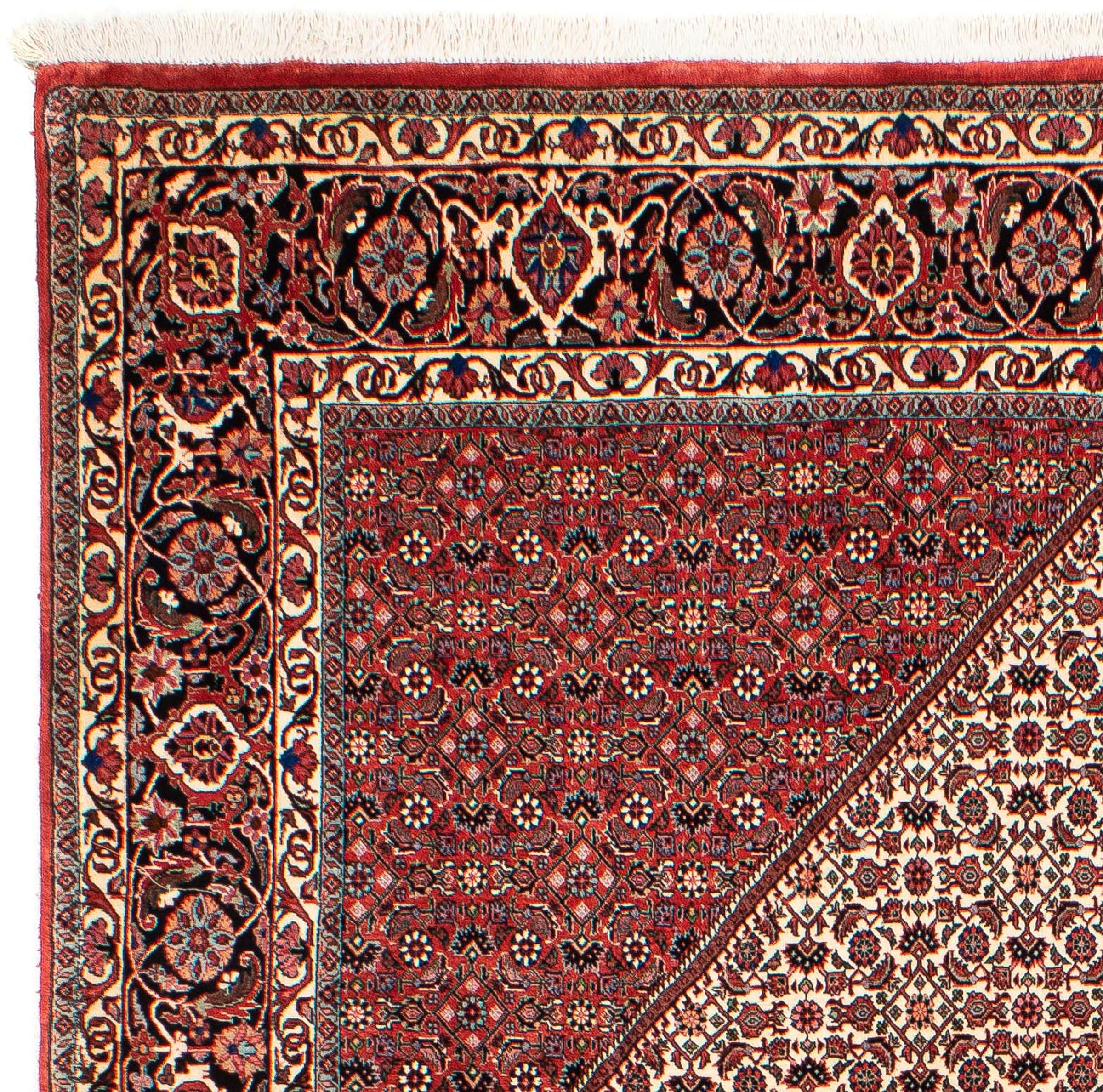 3. Bild von morgenland Orientteppich »Perser - Bidjar - 289 x 204 cm - dunkelrot«, rechteckig, Wohnzimmer, Handgeknüpft, Einzelstück mit Zertifikat