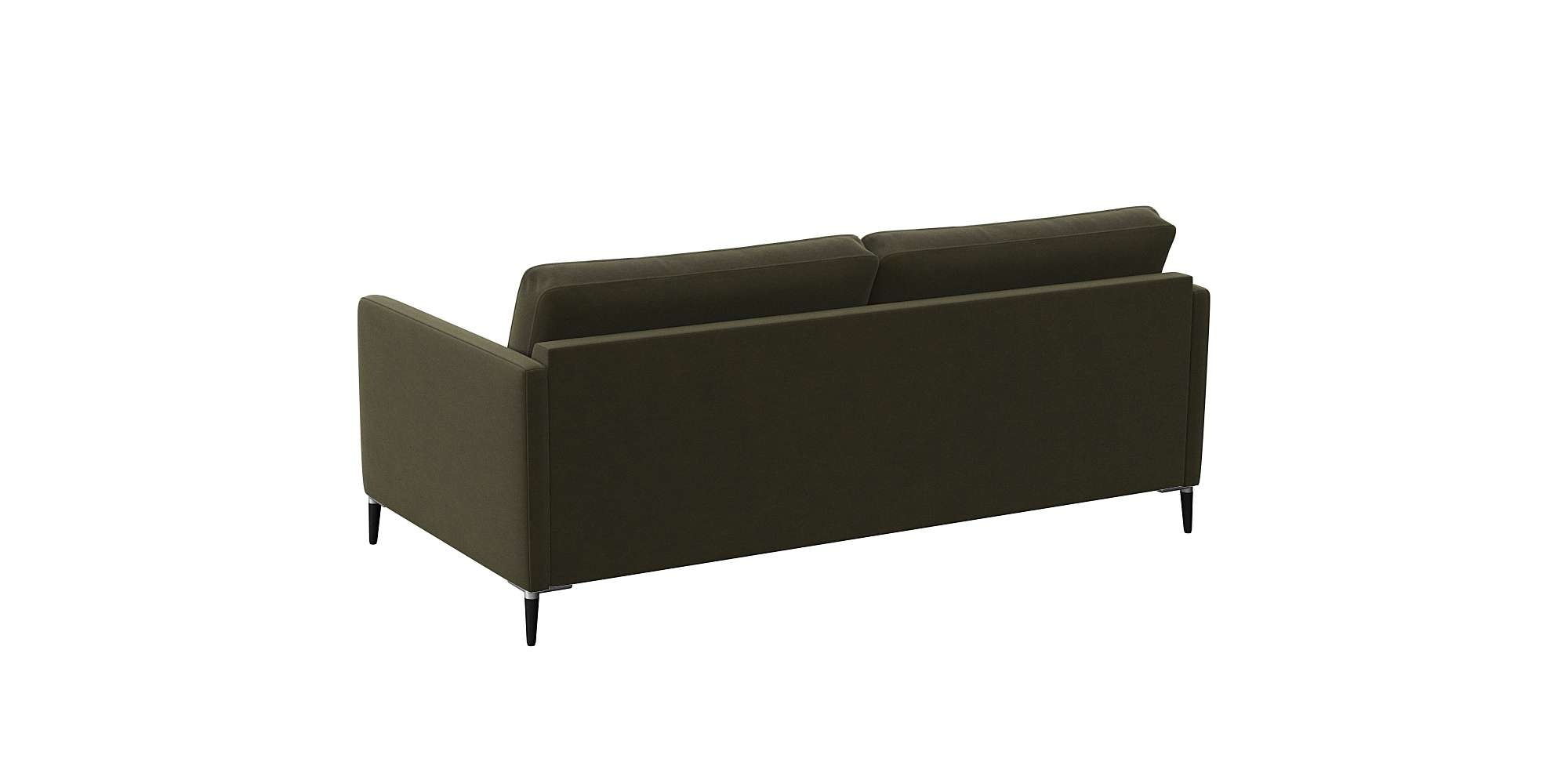 FLEXLUX 2,5-Sitzer »Fiore, super bequem durch hochwertigen Sitzaufbau mit Kaltschaum«, schmale Armlehnen, Füße Alu+schwarz