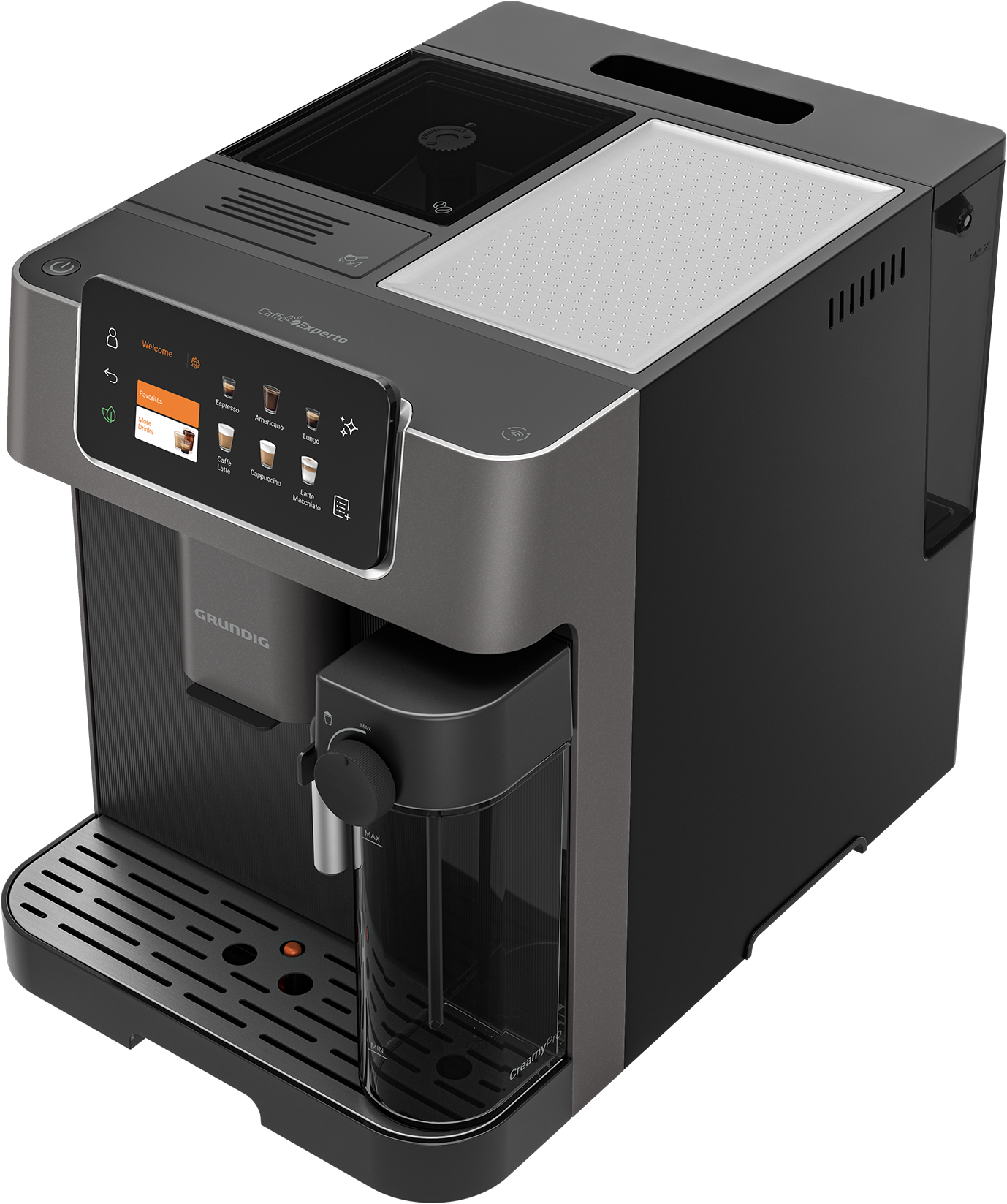 Grundig Kaffeevollautomat »KVA 8230« Kaffeevollautomat mit App, 50+ Getränken & 19 Bar