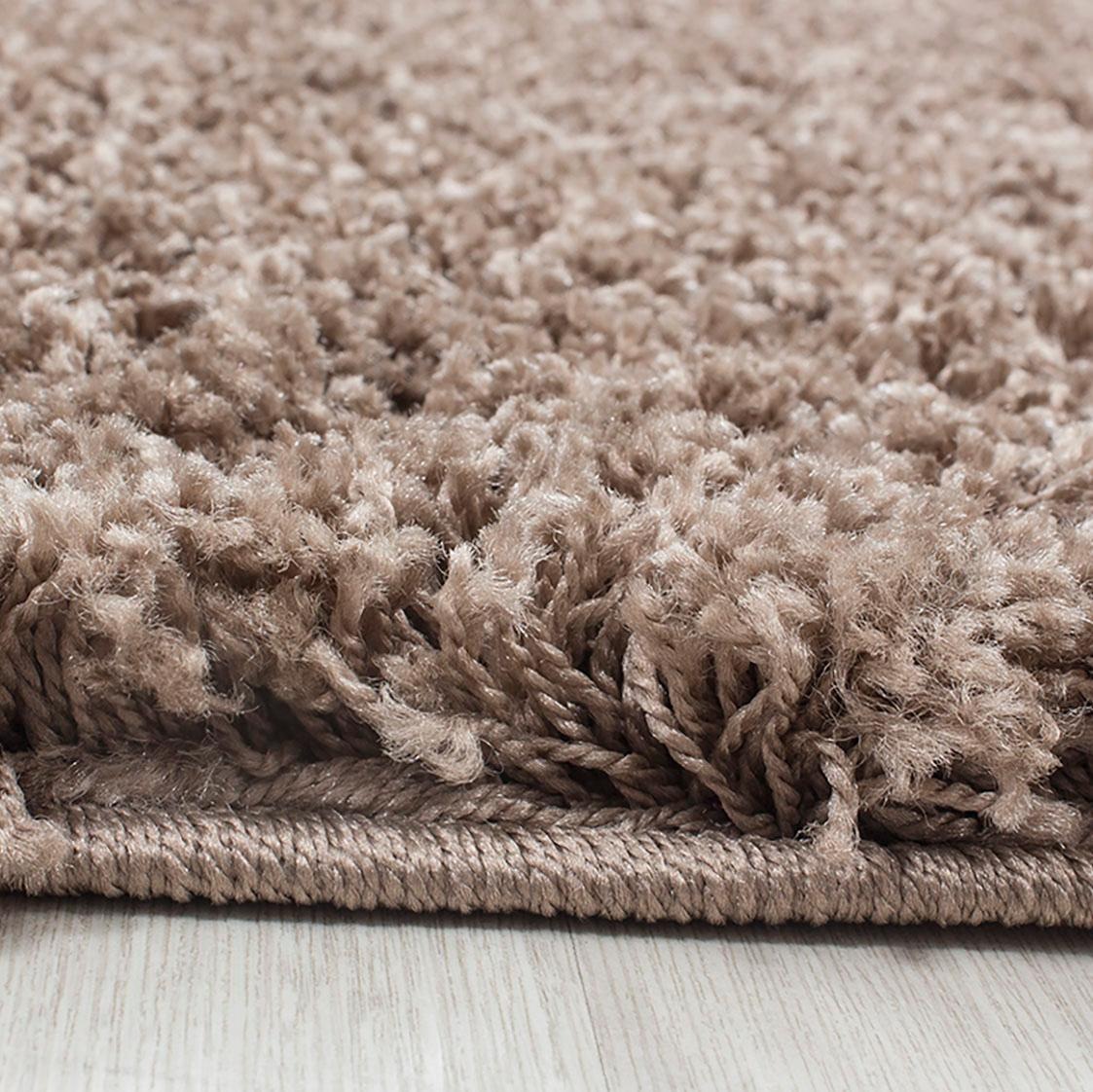 Ayyildiz Teppiche Hochflor-Läufer »Life Shaggy 1500«, rechteckig, 30 mm Höhe, Langflor, uni, große Farbauswahl, robust, auch in rund