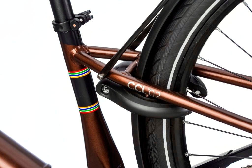 Cilo E-Bike »Cityliner CCL°02+ Chocolate«, Shimano, Acera M360, Mittelmotor 250 W, Pedelec, Elektrofahrrad für Damen u. Herren