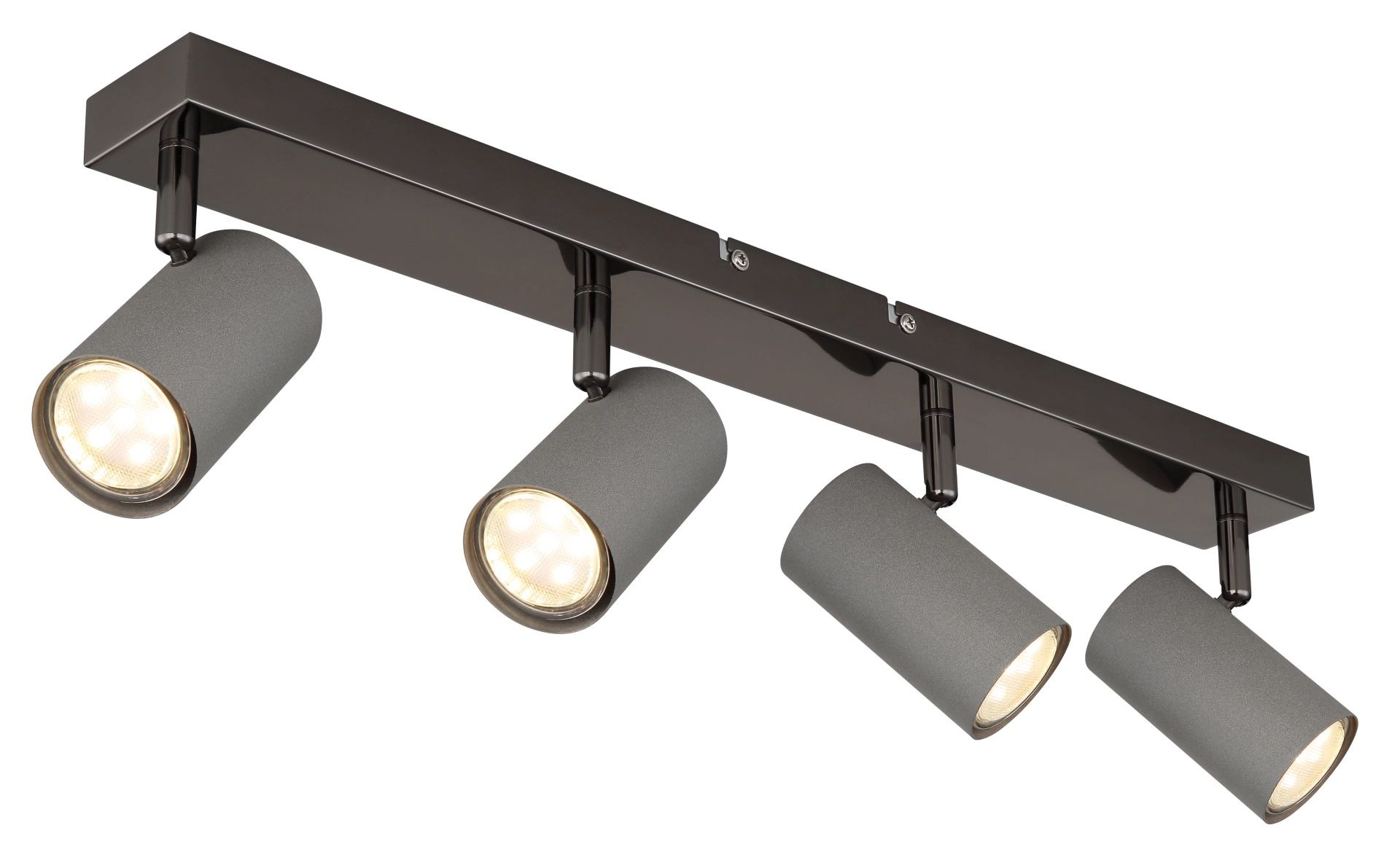 GLOBO LIGHTING LED Deckenstrahler »ROBBY«, 4 flammig, Leuchtmittel GU10 | ohne Leuchtmittel, moderne Wandschildleuchte
