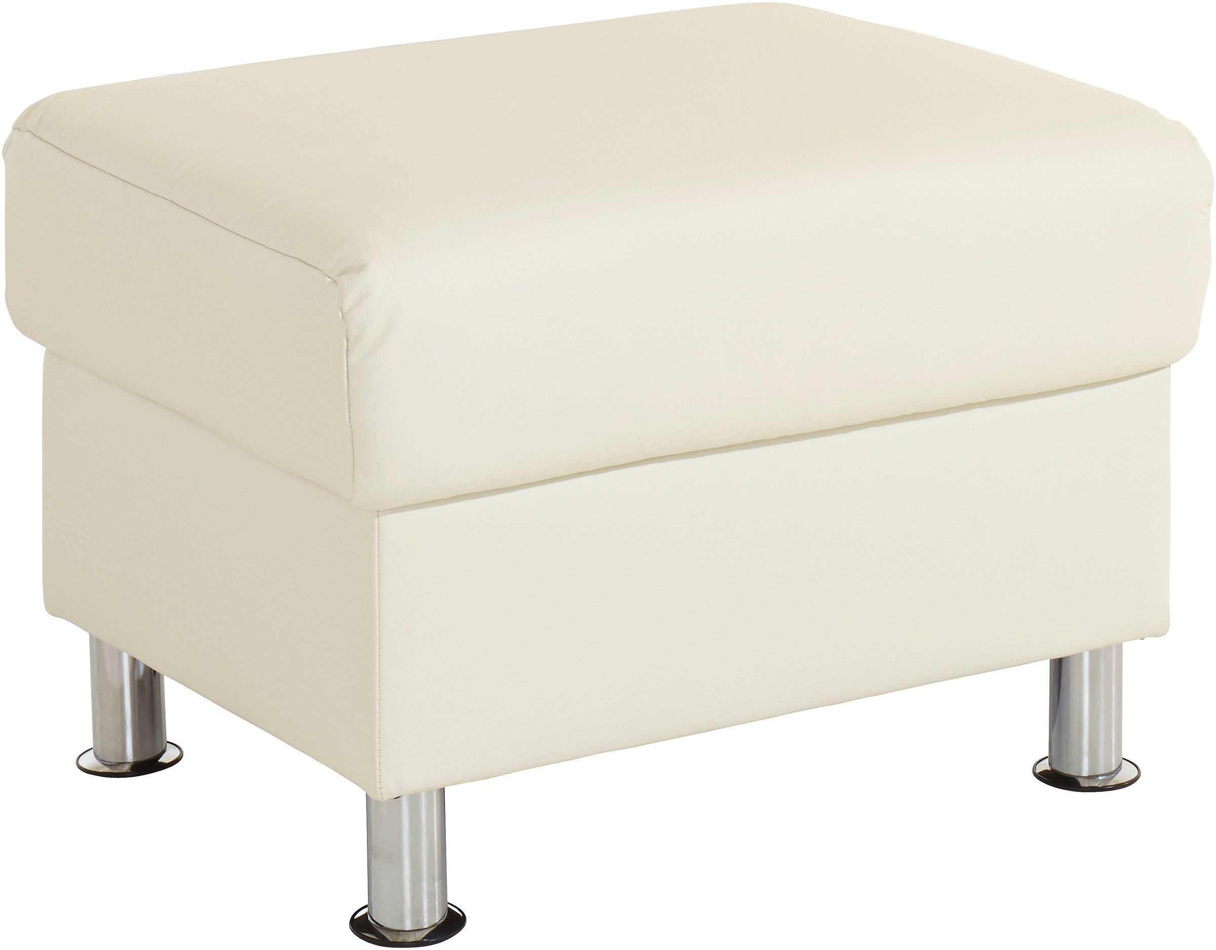 TRENDMANUFAKTUR Hocker »Rondo, Polsterhocker zur Serie, Breite 67 cm, Füße günstig online kaufen