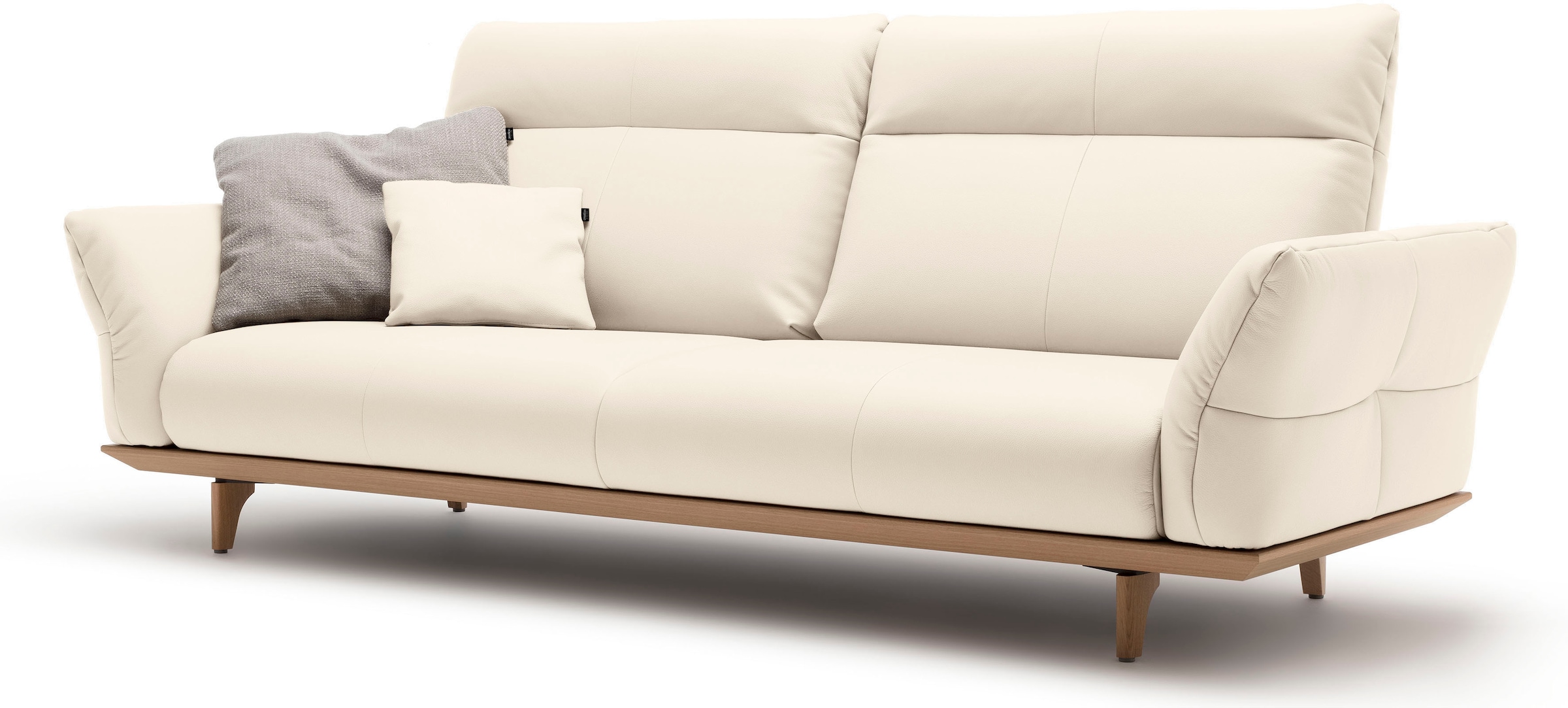 Creation BY ROLF BENZ 3,5-Sitzer "CR.460", Sockel in Eiche, Füße Eiche natu günstig online kaufen