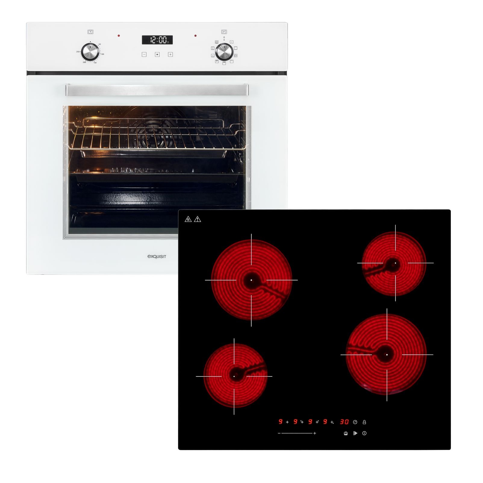 Backofen-Set »BAKO76600H weiss«, Kühlventilator