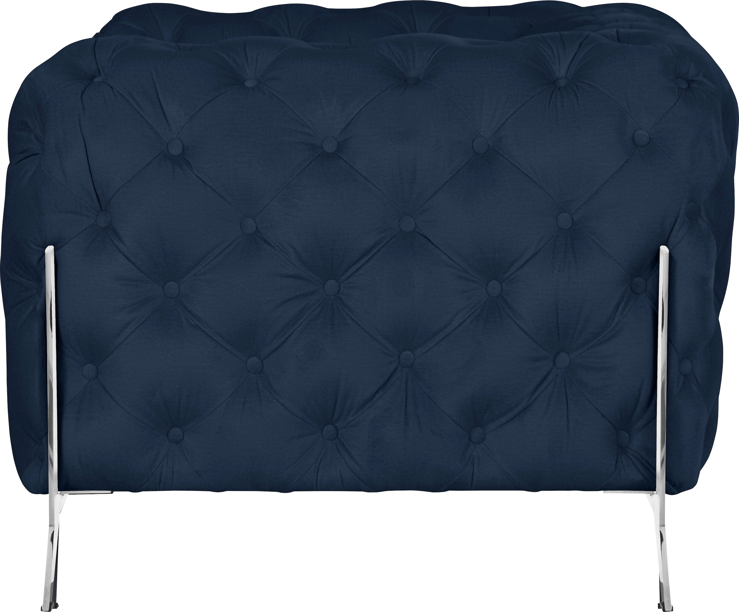 Leonique Chesterfield-Sessel »Amaury Sessel«, aufwändige Knopfheftung, moderne Chesterfield Optik, Fußfarbe wählbar