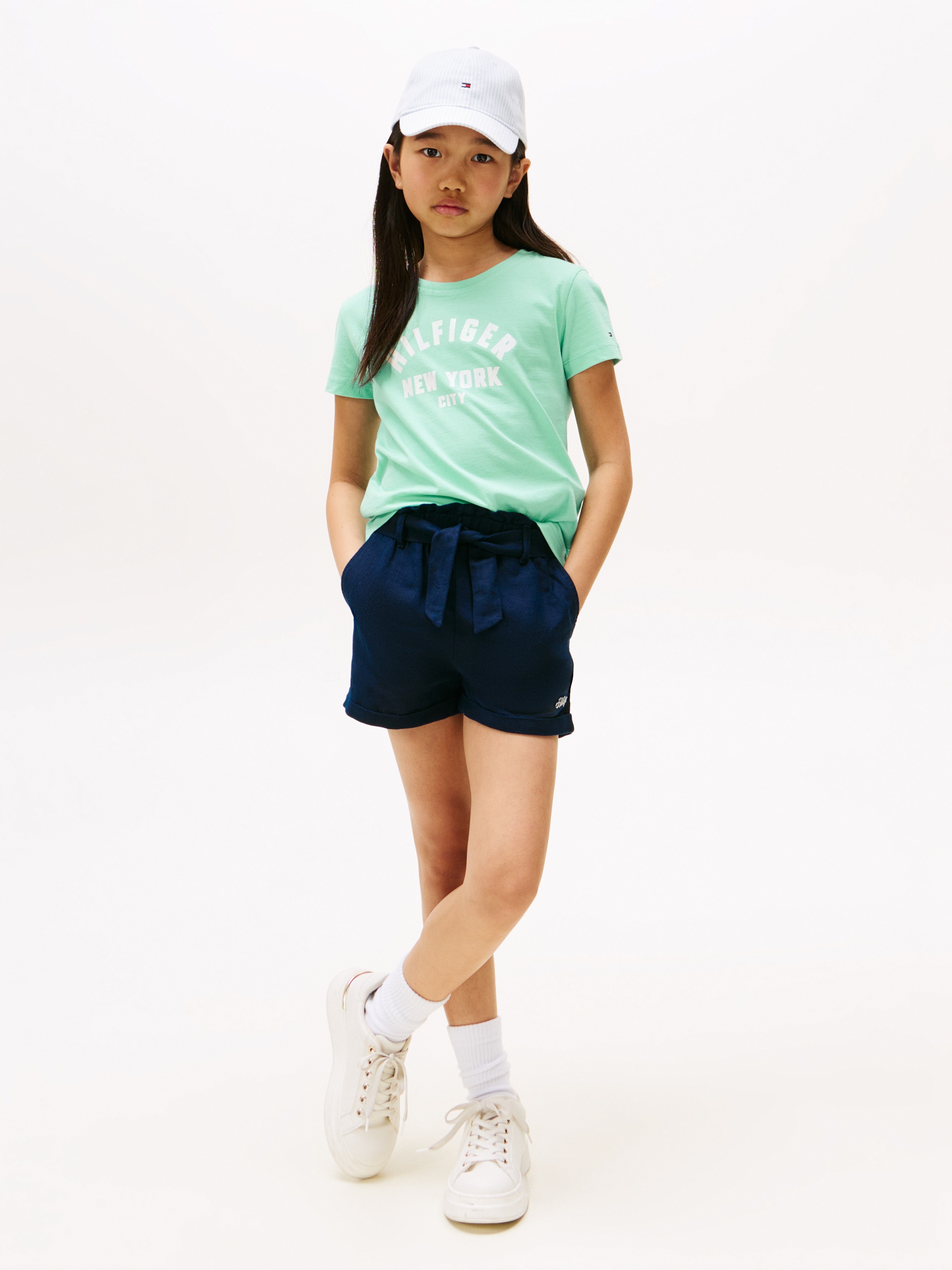 Tommy Hilfiger T-Shirt »HILFIGER GRAPHIC T-SHIRT«, für Kinder bis 16 Jahre, mit großem Druck
