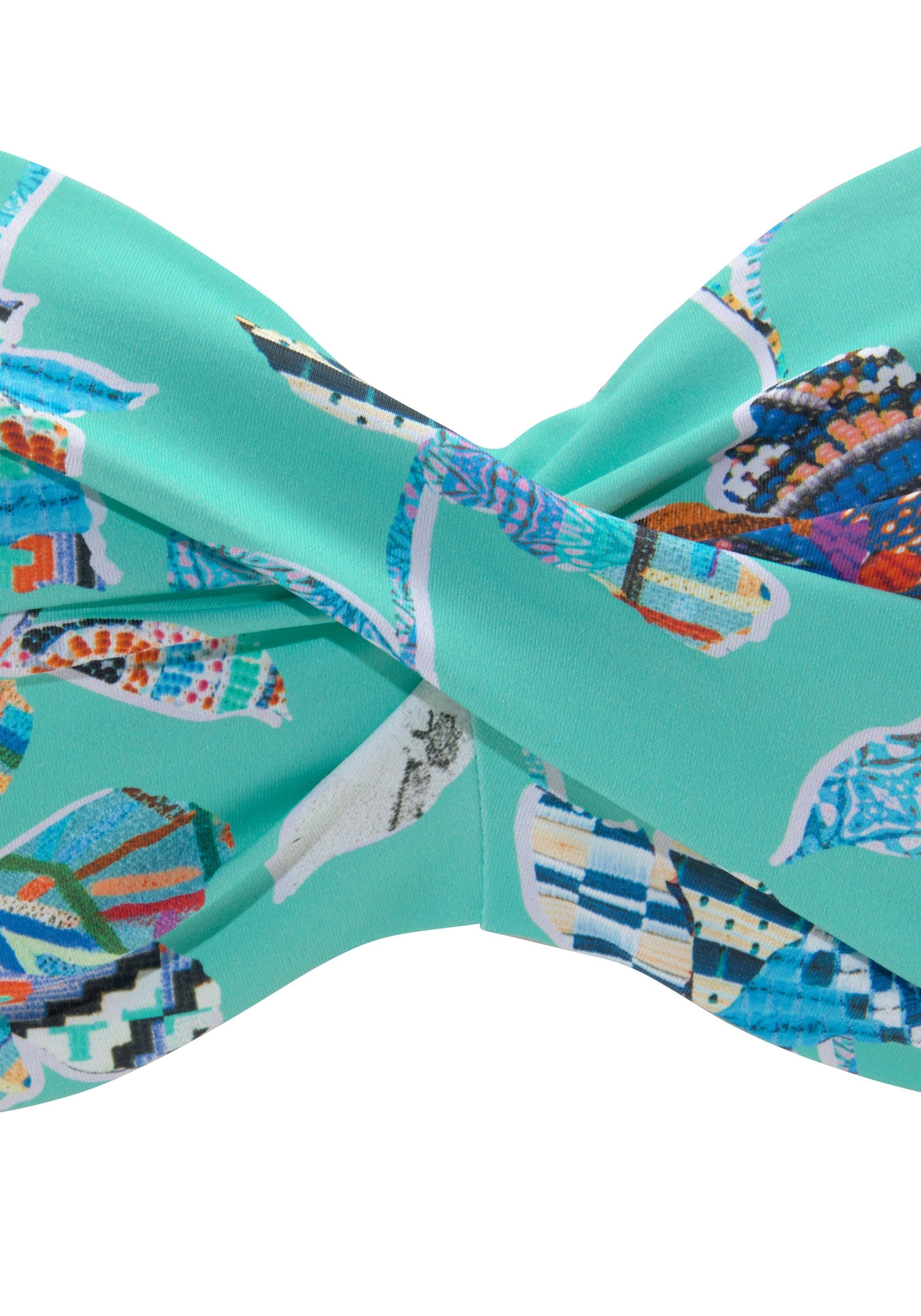 3. Bild von Sunseeker Bügel-Bandeau-Bikini-Top »Jam«, mit Wickeloptik