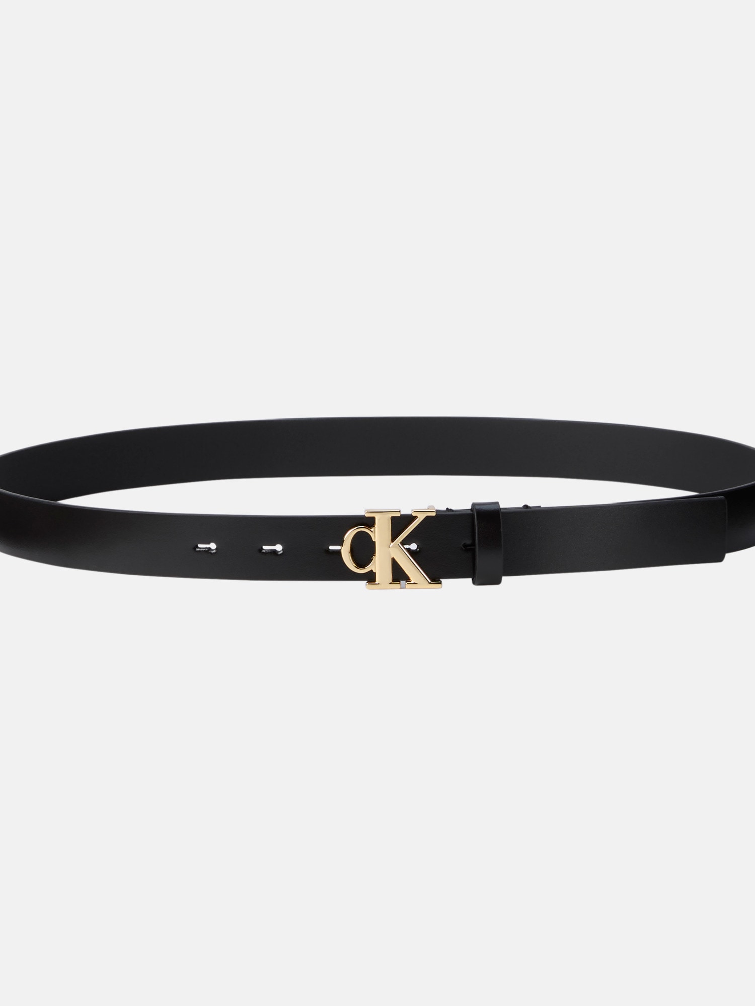 Calvin Klein Jeans Ledergürtel »Monogram Plaque Buckle 25MM«