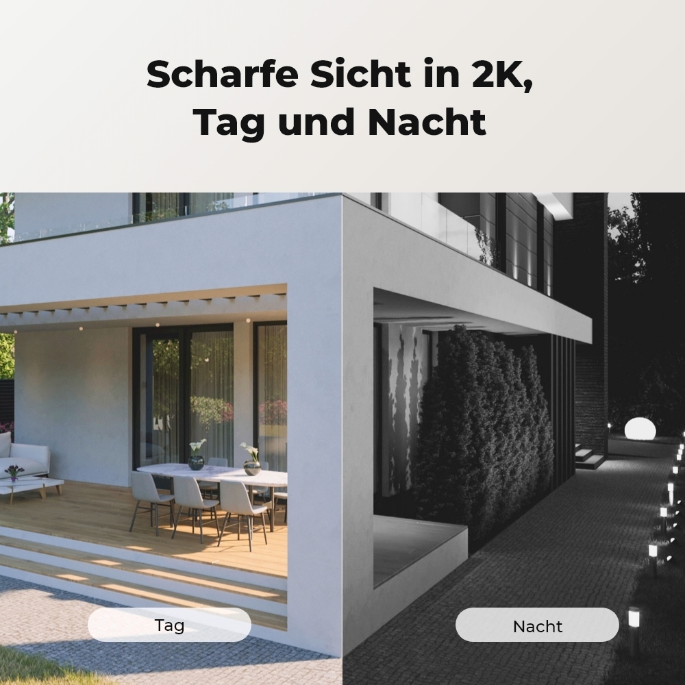 Reolink Überwachungskamera »Argus Series B420 Battery-WiFi + Solarpanel«, Außenbereich