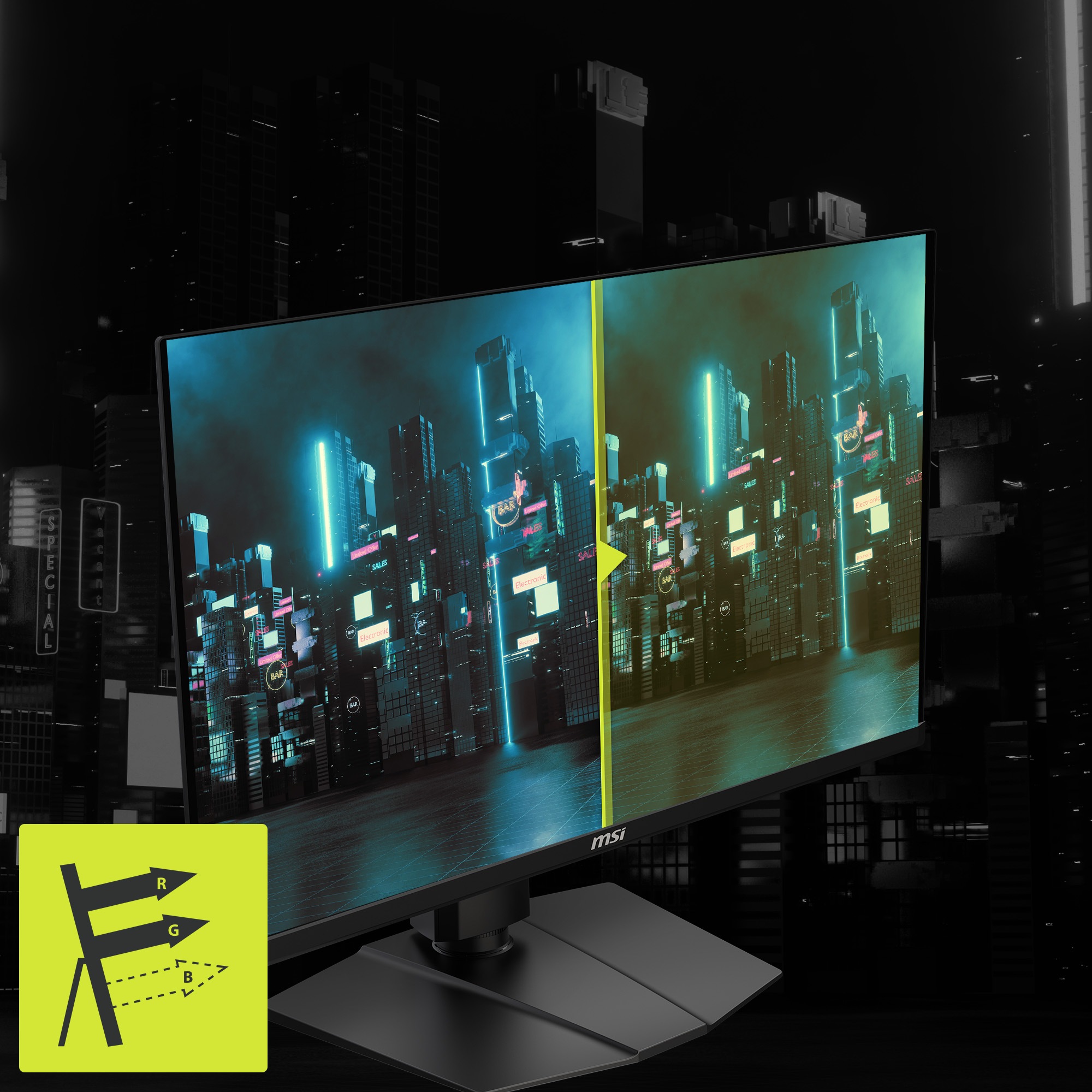 MSI Gaming-Monitor »MAG 274QRF QD E2«, 69 cm/27 Zoll, 2560 x 1440 px, WQHD, 1 ms Reaktionszeit, 180 Hz