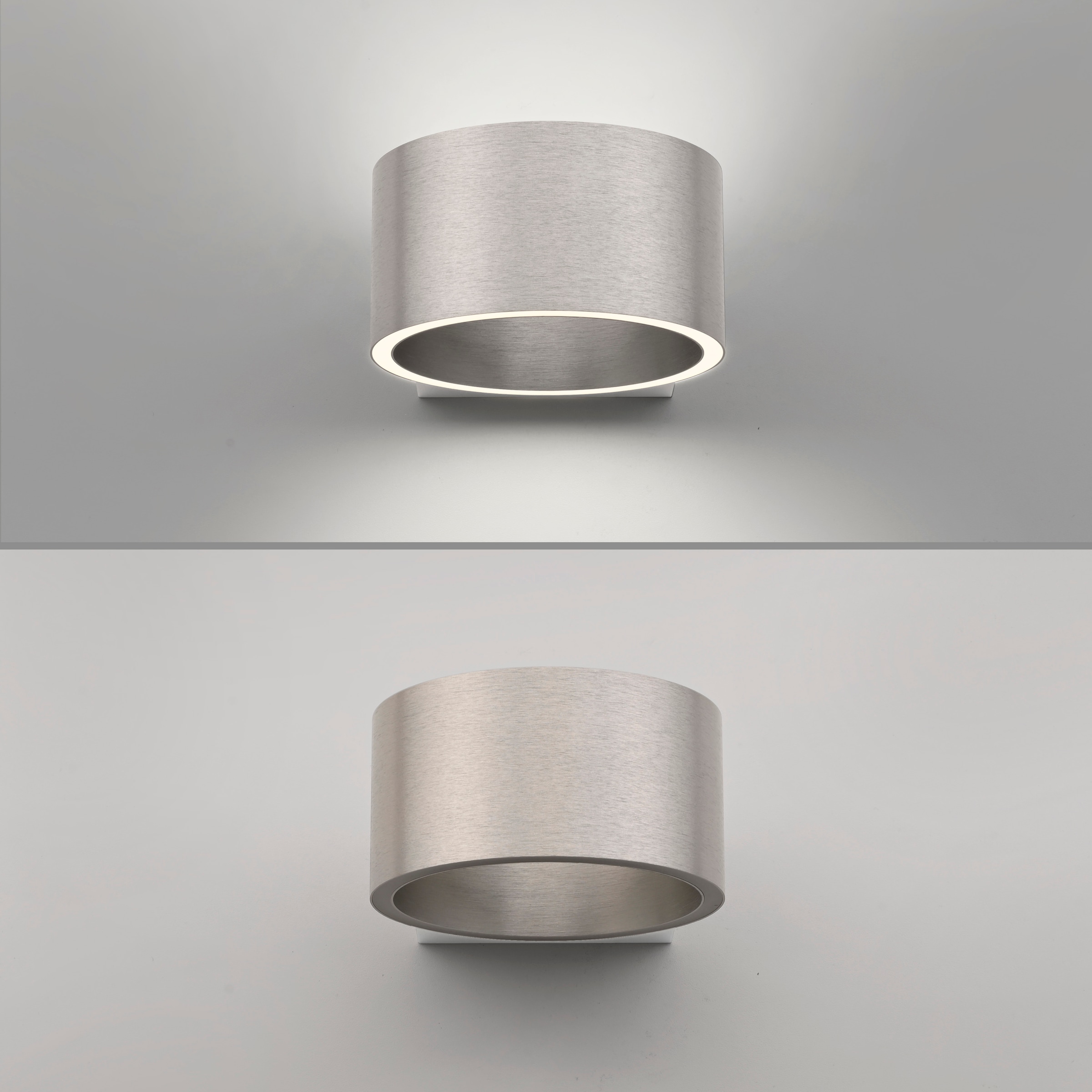 Neuhaus PURE LED Wandleuchte »PURE Clipse« LED-Board 1 Stk. Warmweiß Lichtaustritt oben und unten, dimmfähig