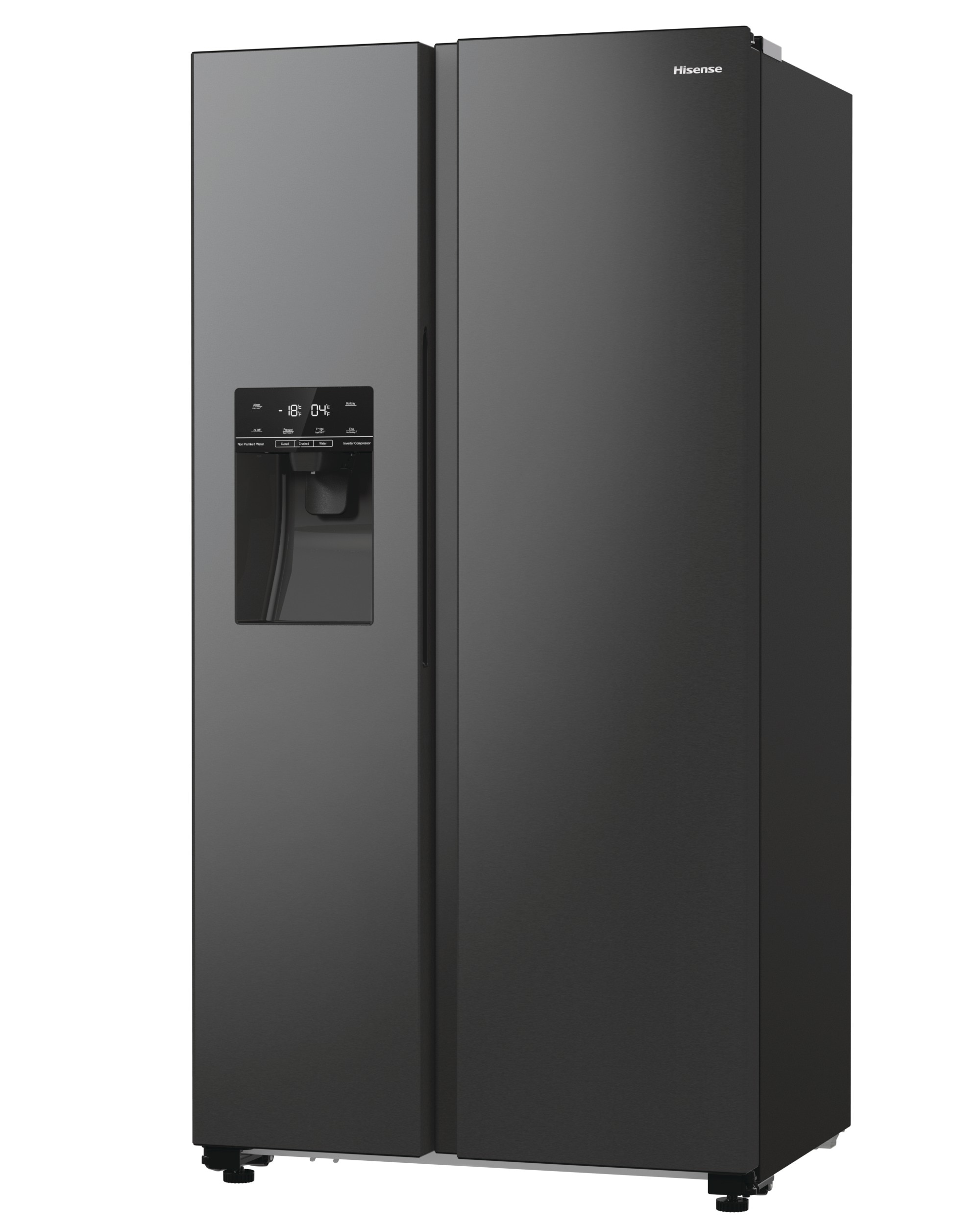 Hisense Side-by-Side »RSIM535AFE«, Wasser-/Eisspender, NoFrost, mit Wassertank, Made in Europe