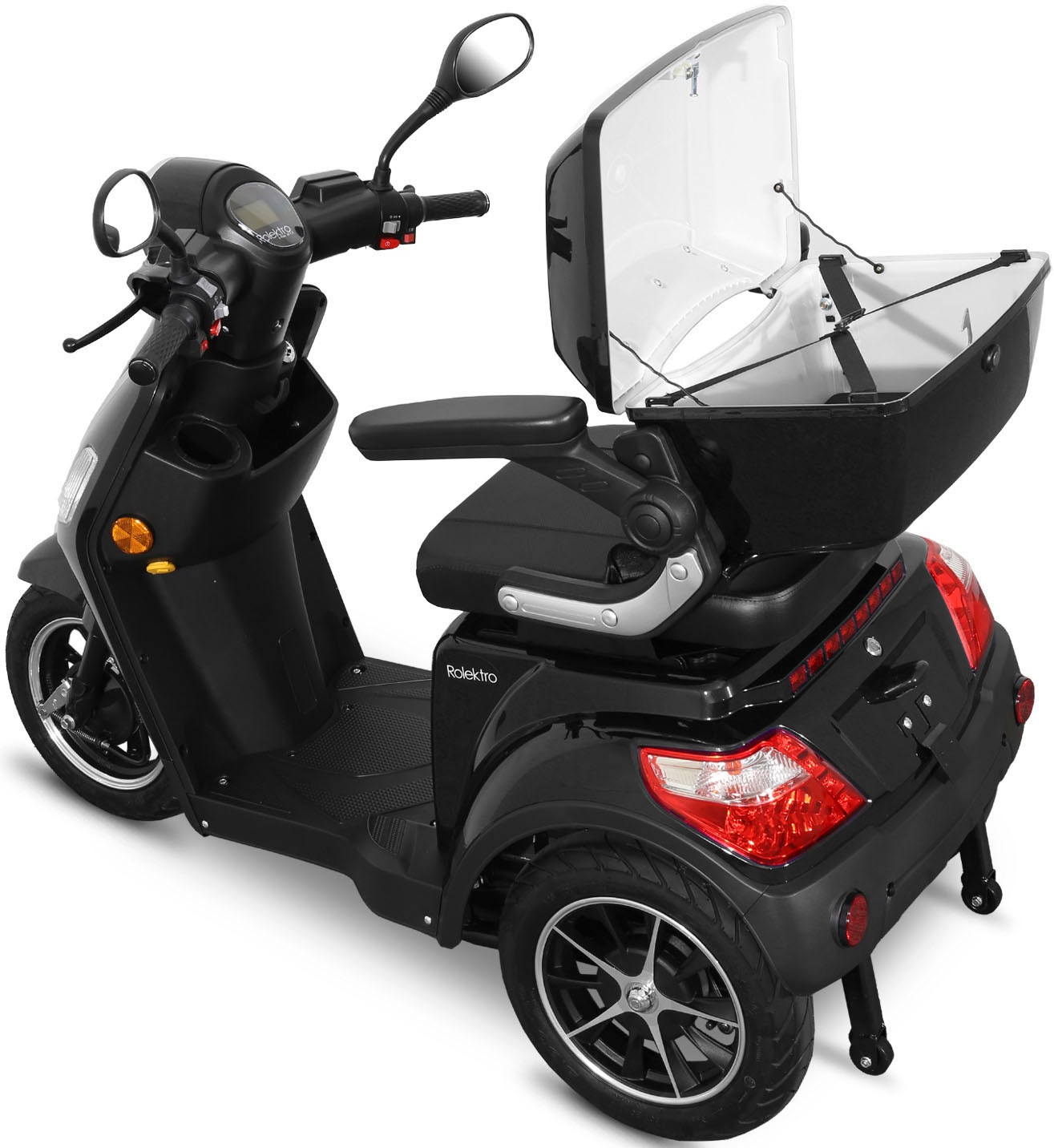 Rolektro Elektromobil »E-Trike 25 V.2, Topcase) Blei-Gel-Akku«, km/h, 25 1000 (mit im %Sale jetzt W