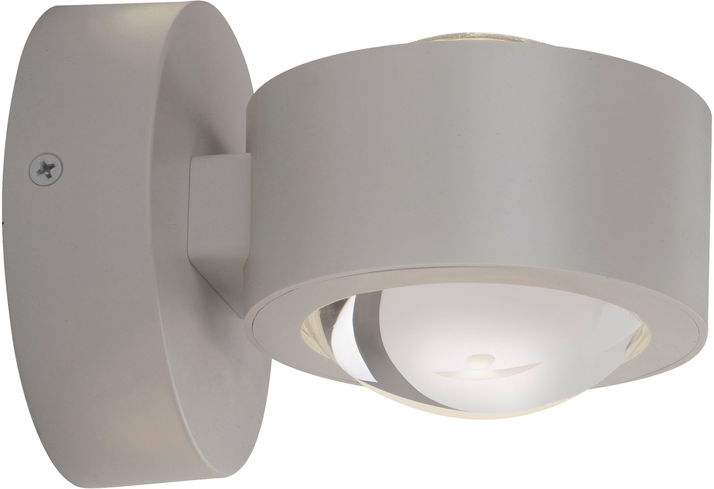 JUST LIGHT LED Wandleuchte »AKKU-CHIA« LED-Board 1 Stk. Warmweiß Akkubetrieben inkl. USB-Ladekabel, 5 Stufen Dimmung + Timerfunktion