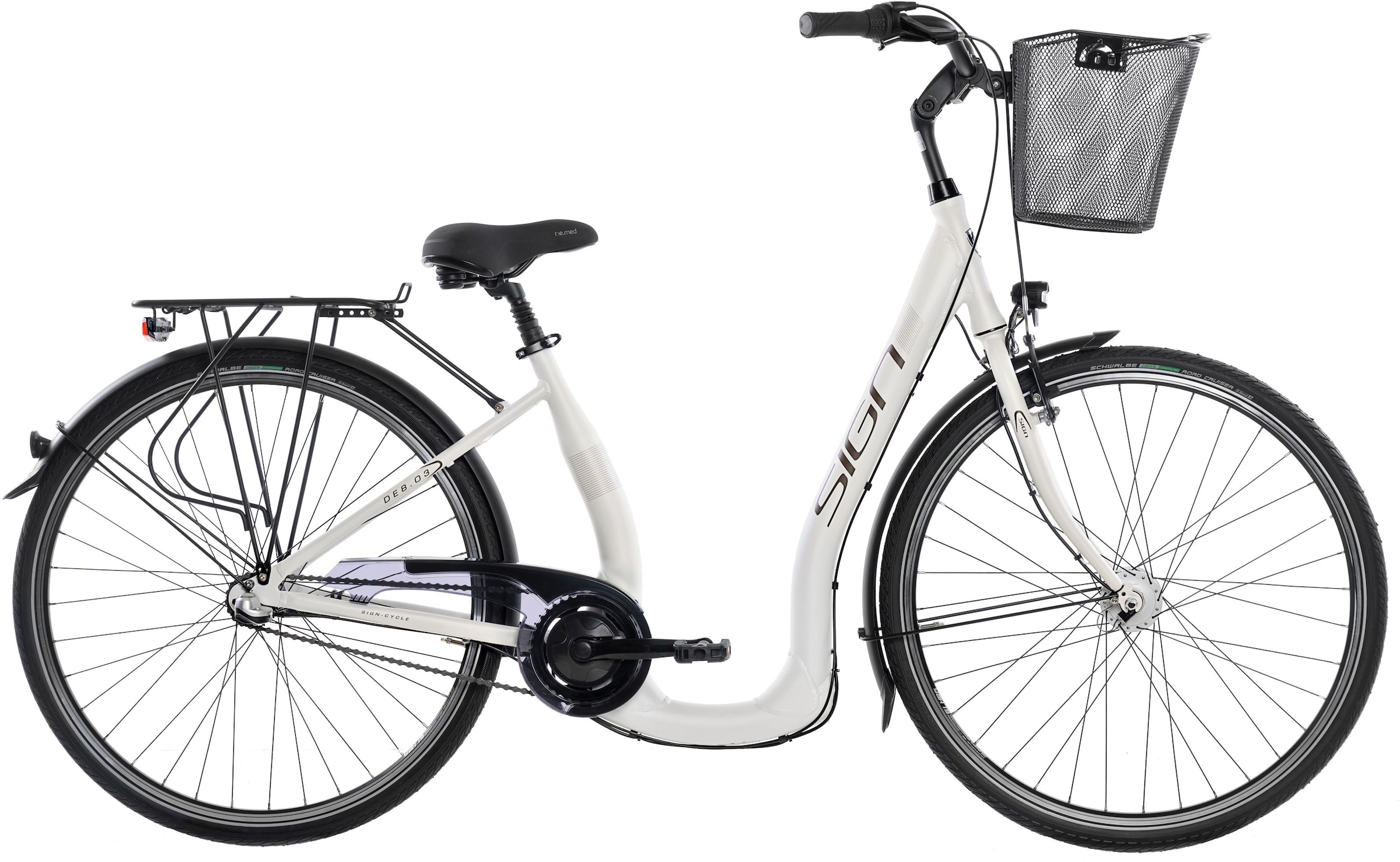 Bild von SIGN Cityrad, 3 Gang, Shimano, NEXUS SG-3C41 Schaltwerk, für Damen und Herren