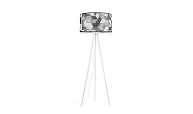 BRITOP LIGHTING Stehlampe »ESPACIO«, E27, Dreibein aus Buchenholz, Schirme aus... kaufen