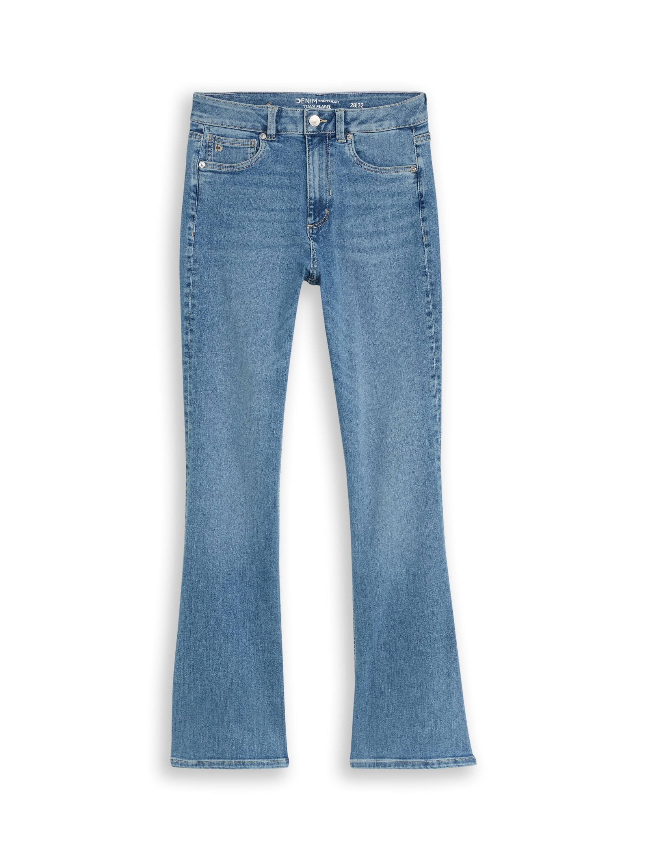 TOM TAILOR Denim 5-Pocket-Jeans »Style Ava Flared« mit Stretch