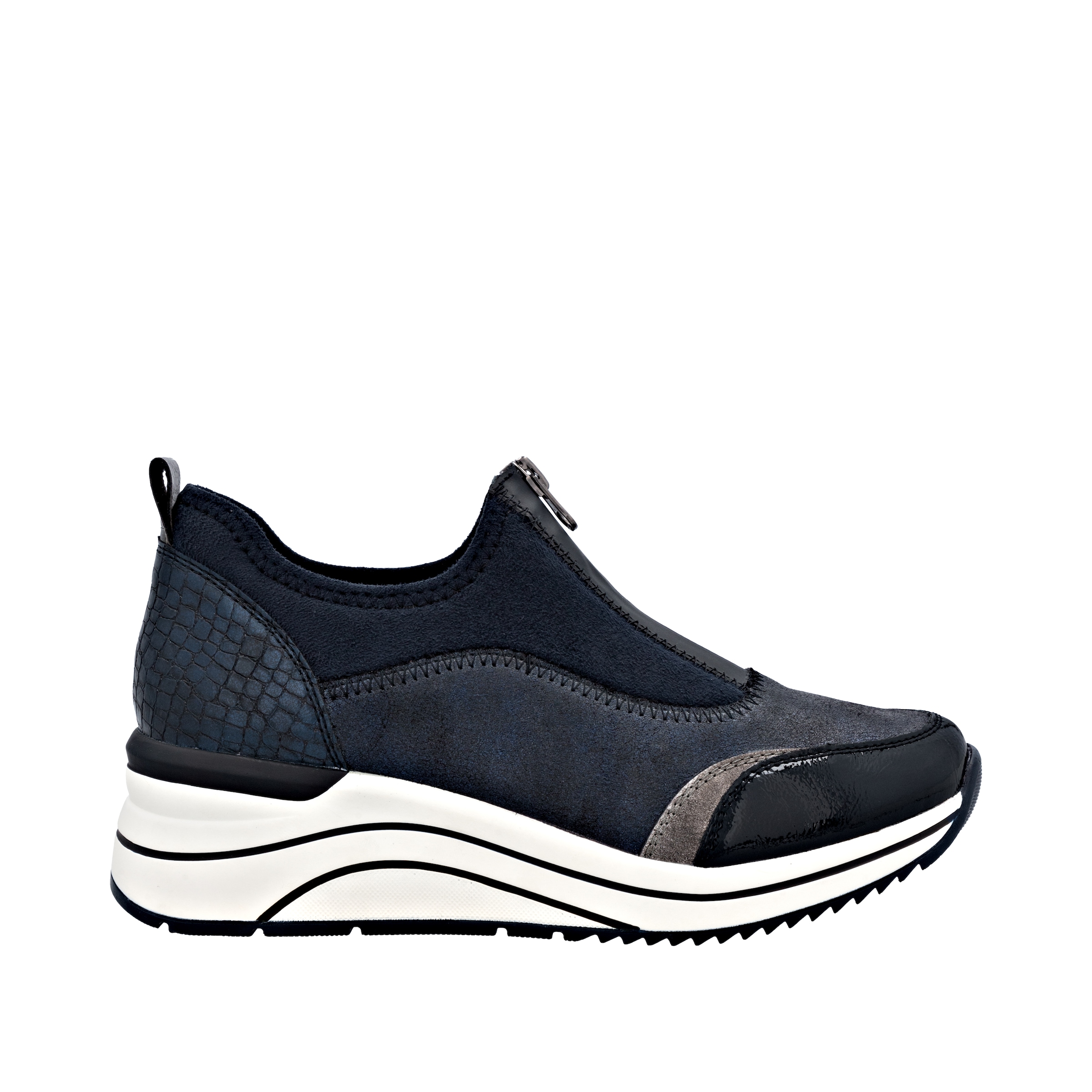Remonte Slip-On Sneaker »Elisabeth Hurley-Collection«, Keilsneaker, Slipper, Schlupfschuh, Freizeitschuh, vegan