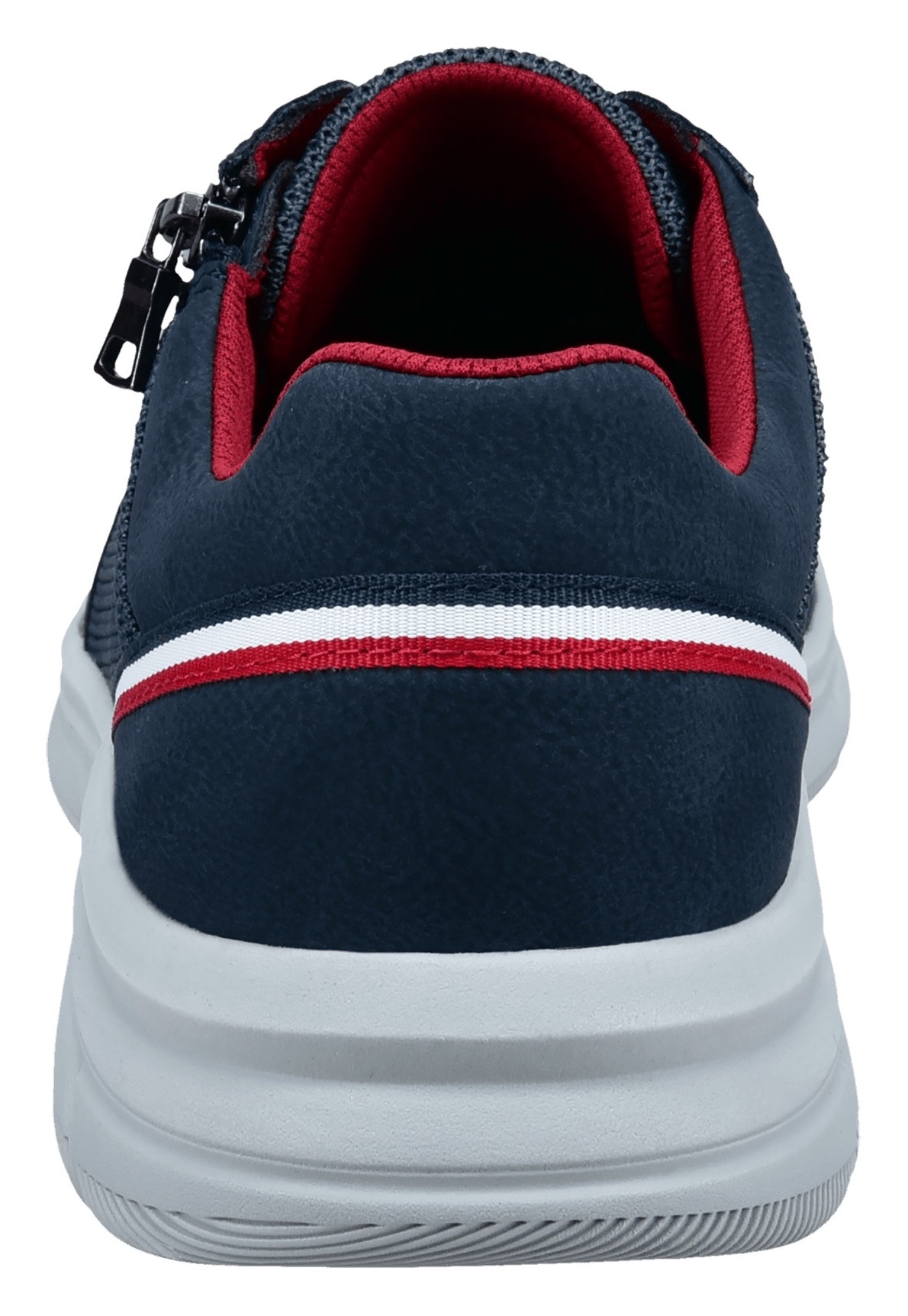 bugatti Keilsneaker  , Freizeitschuh, Halbschuh, Schnürschuh mit Außenreißverschluss