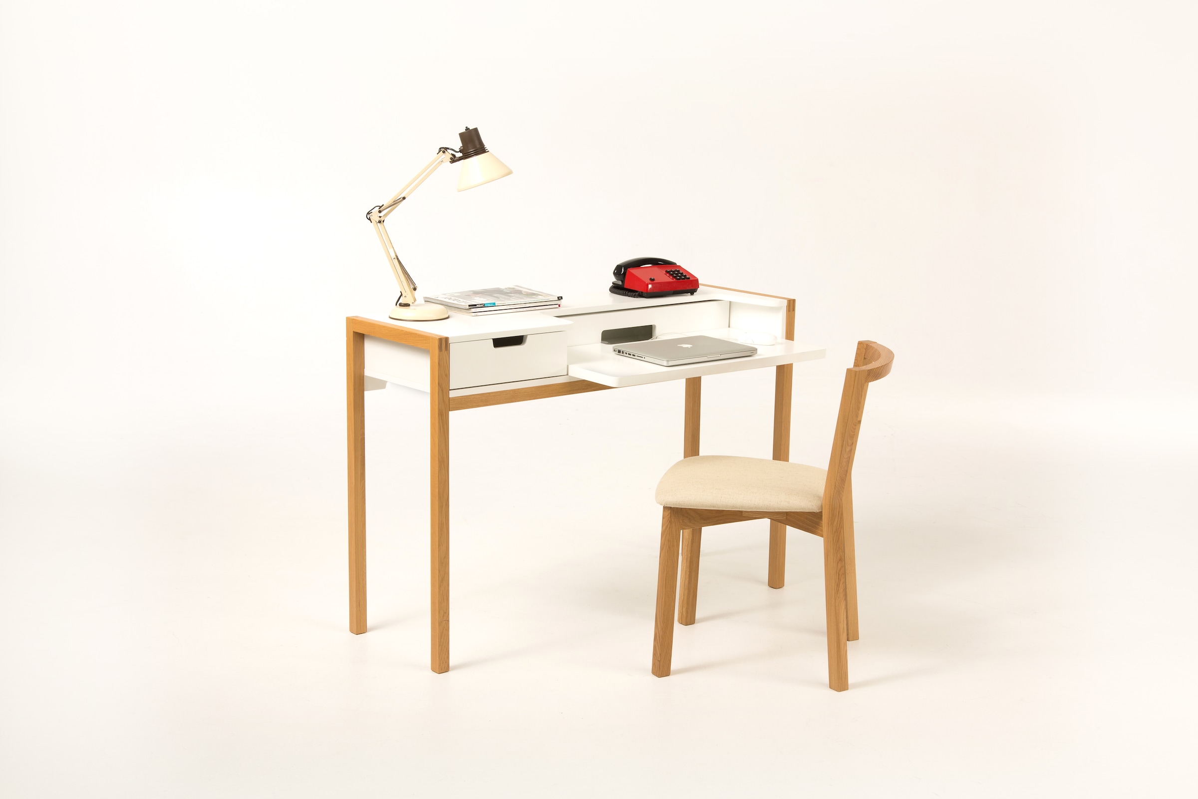 Woodman Schreibtisch »Farringdon« skandinavisches Design, Home Office, prak günstig online kaufen