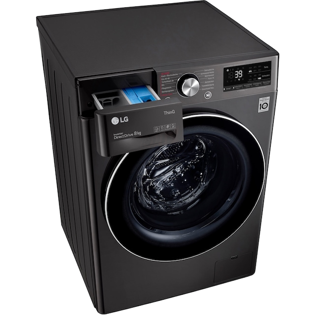 LG Waschmaschine »F4WV708P2BA«, F4WV708P2BA, 8 kg, 1400 U/min, TurboWash® -  Waschen in nur 39 Minuten online kaufen