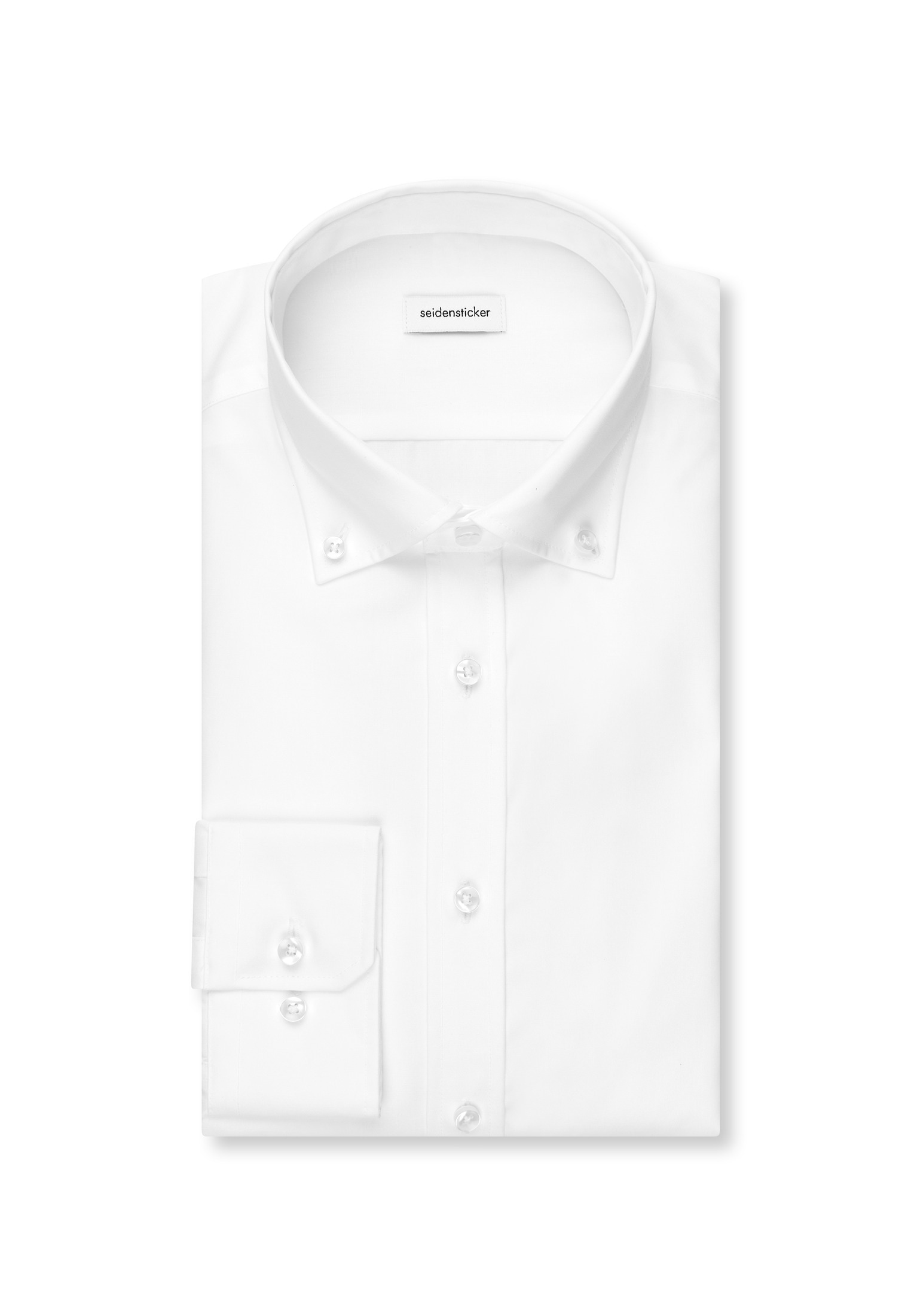 seidensticker Businesshemd »Schwarze Rose« Slim 1/1 Button-Down-Kragen Uni