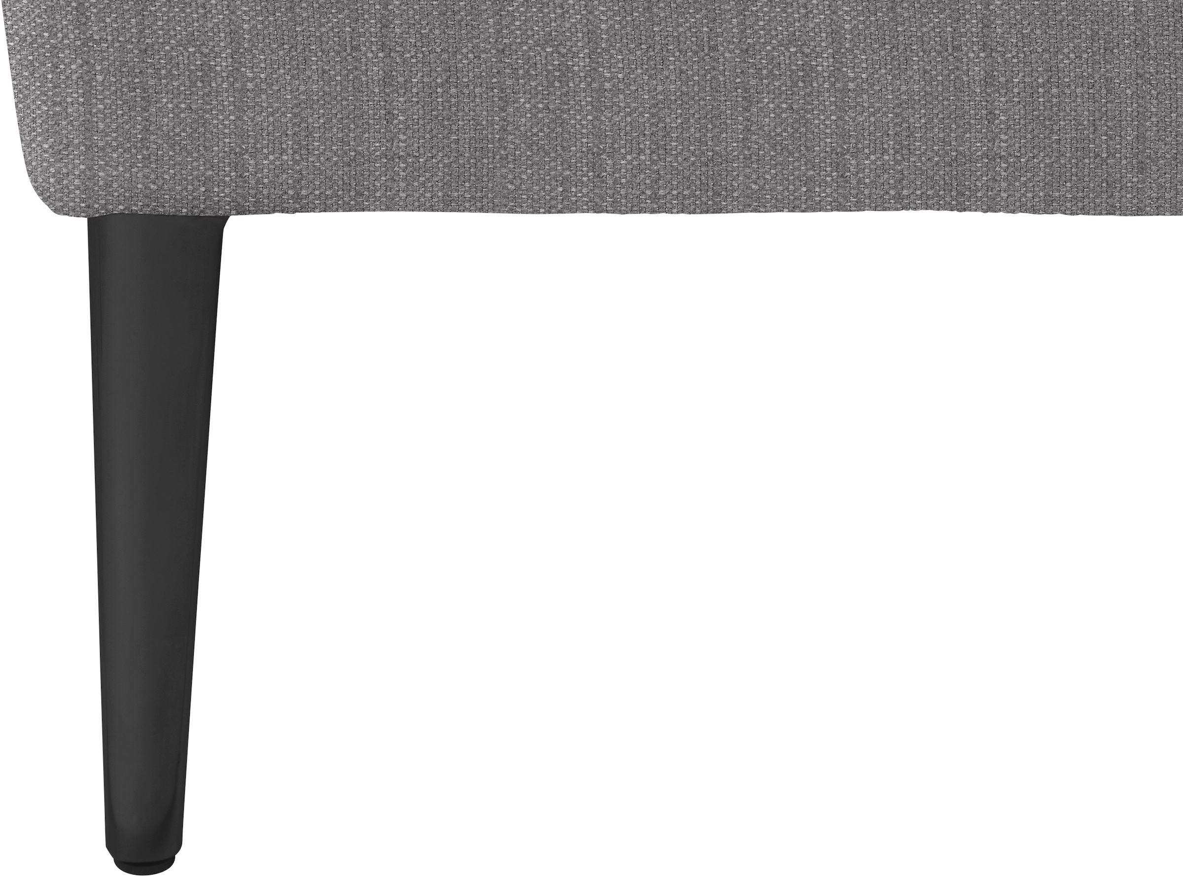 W.SCHILLIG Ecksofa »enjoy&MORE, Designsofa, elegant und bequem, L-Form«, Sitztiefenverstellung, Füße schwarz pulverbeschichtet, Breite 310 cm