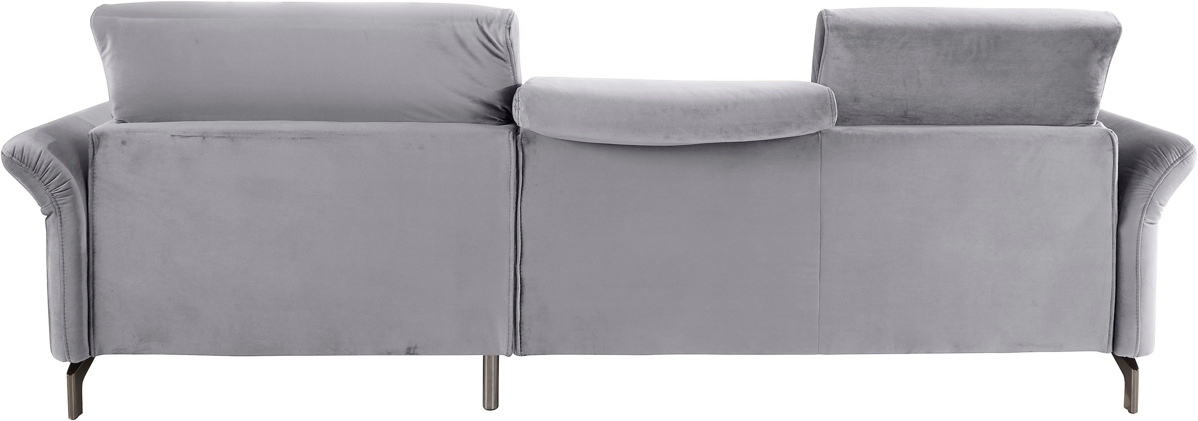 INOSIGN Ecksofa »Fresh L-Form«, Federkern, wahlweise Kopfteilverstellung und motorischer Vorziehsitz