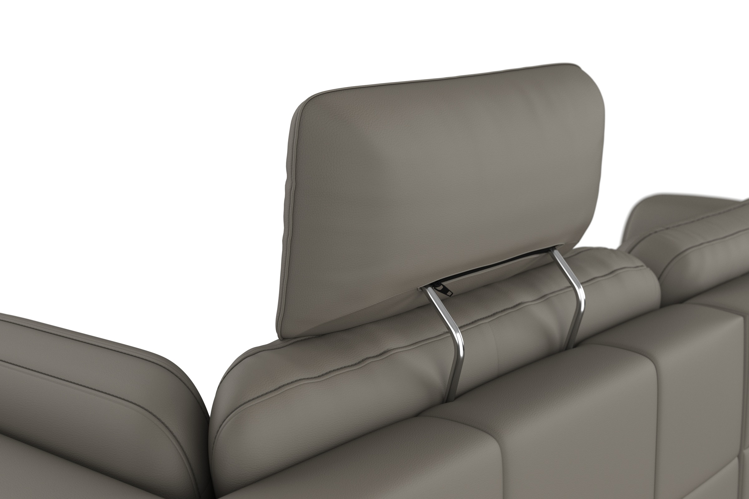 sit&more Ecksofa »Bendigo L-Form«, inklusive Sitztiefenverstellung, Bodenfreiheit 15 cm, in 2 Fußfarben