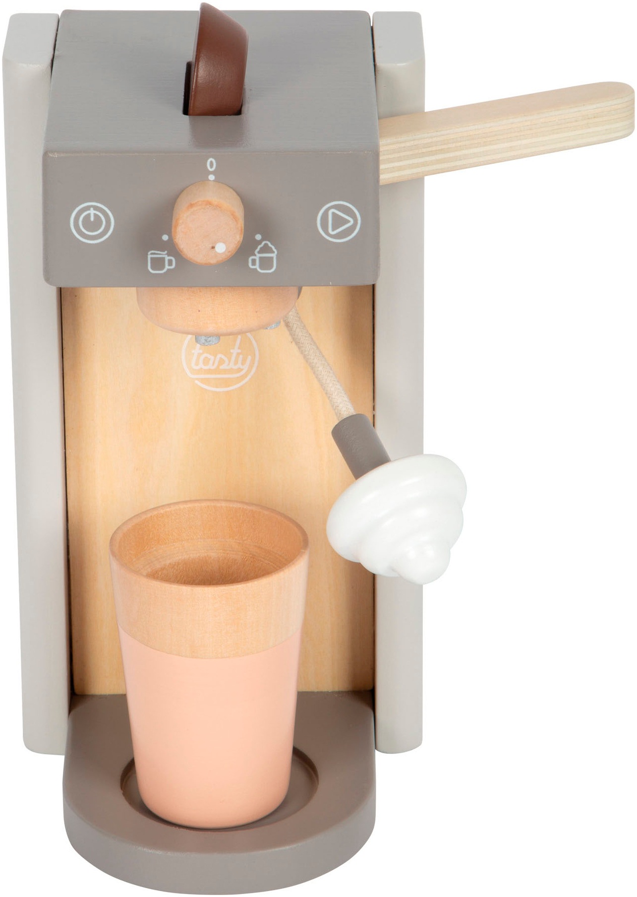 Small Foot Kinder-Kaffeemaschine »Kaffeemaschinen-Set, grau tasty«