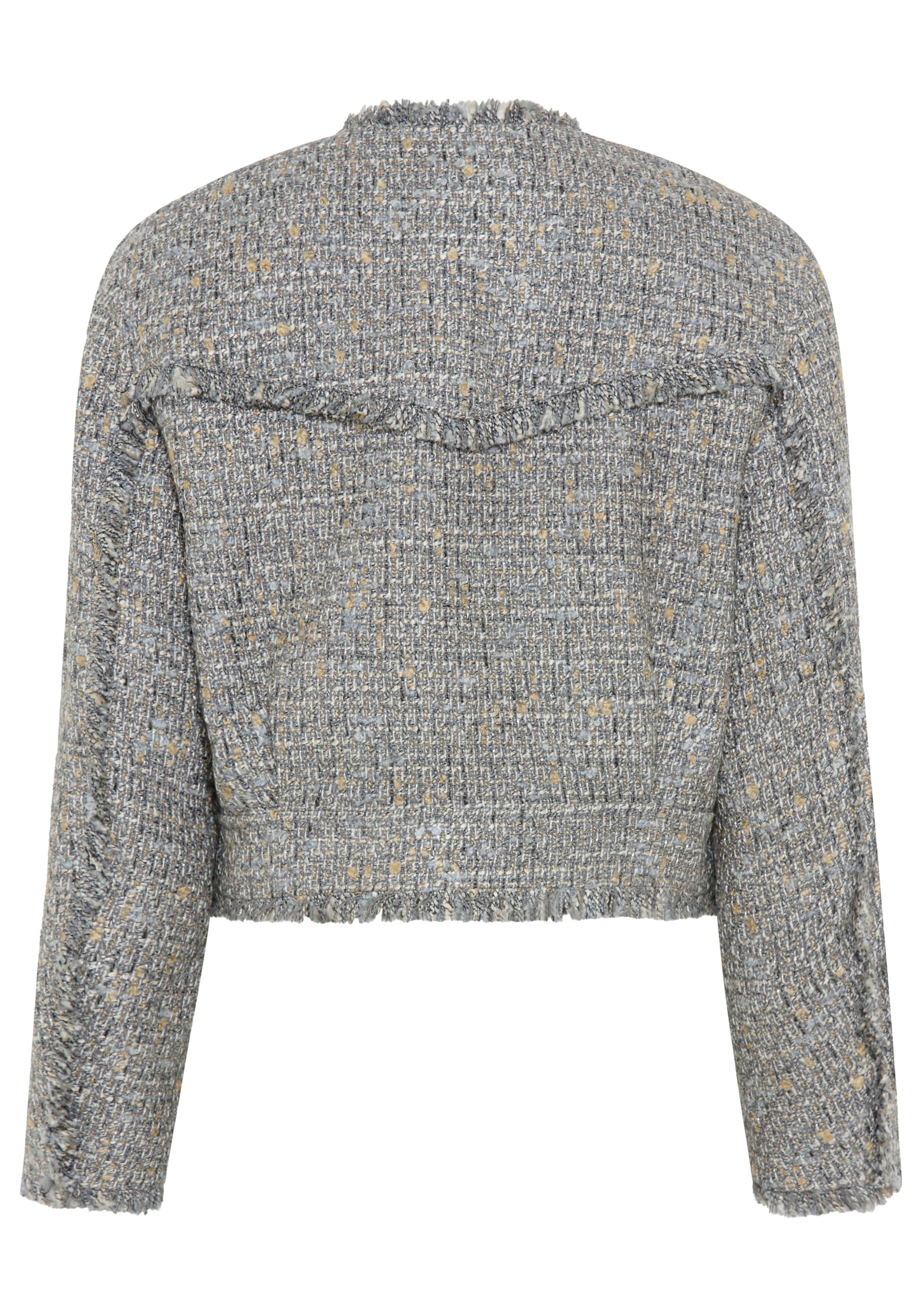 BOSS ORANGE Kurzblazer »Jawelli Premium Damenmode« mit Fransen-Details