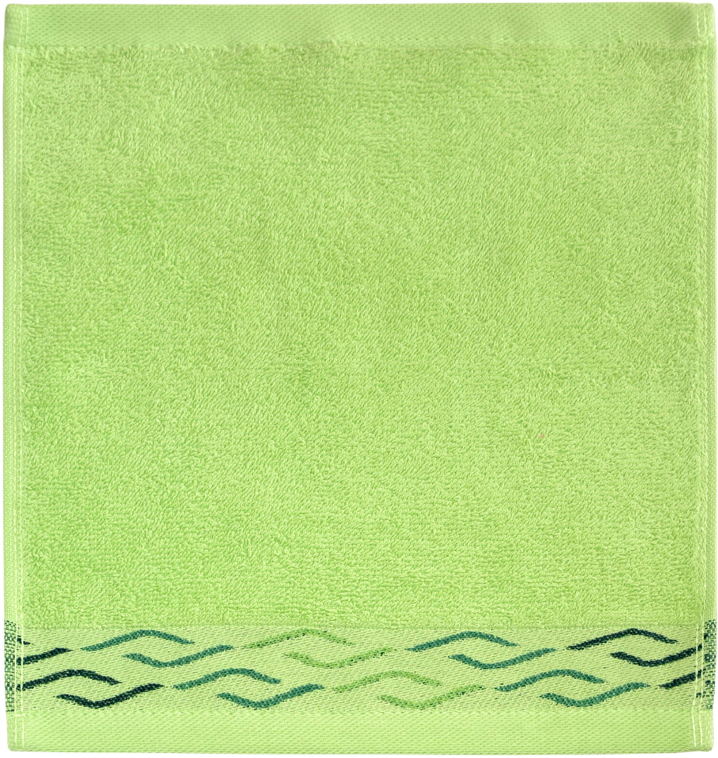 Dyckhoff Seiftuch »Wave« mit Jacquard-Bordüre